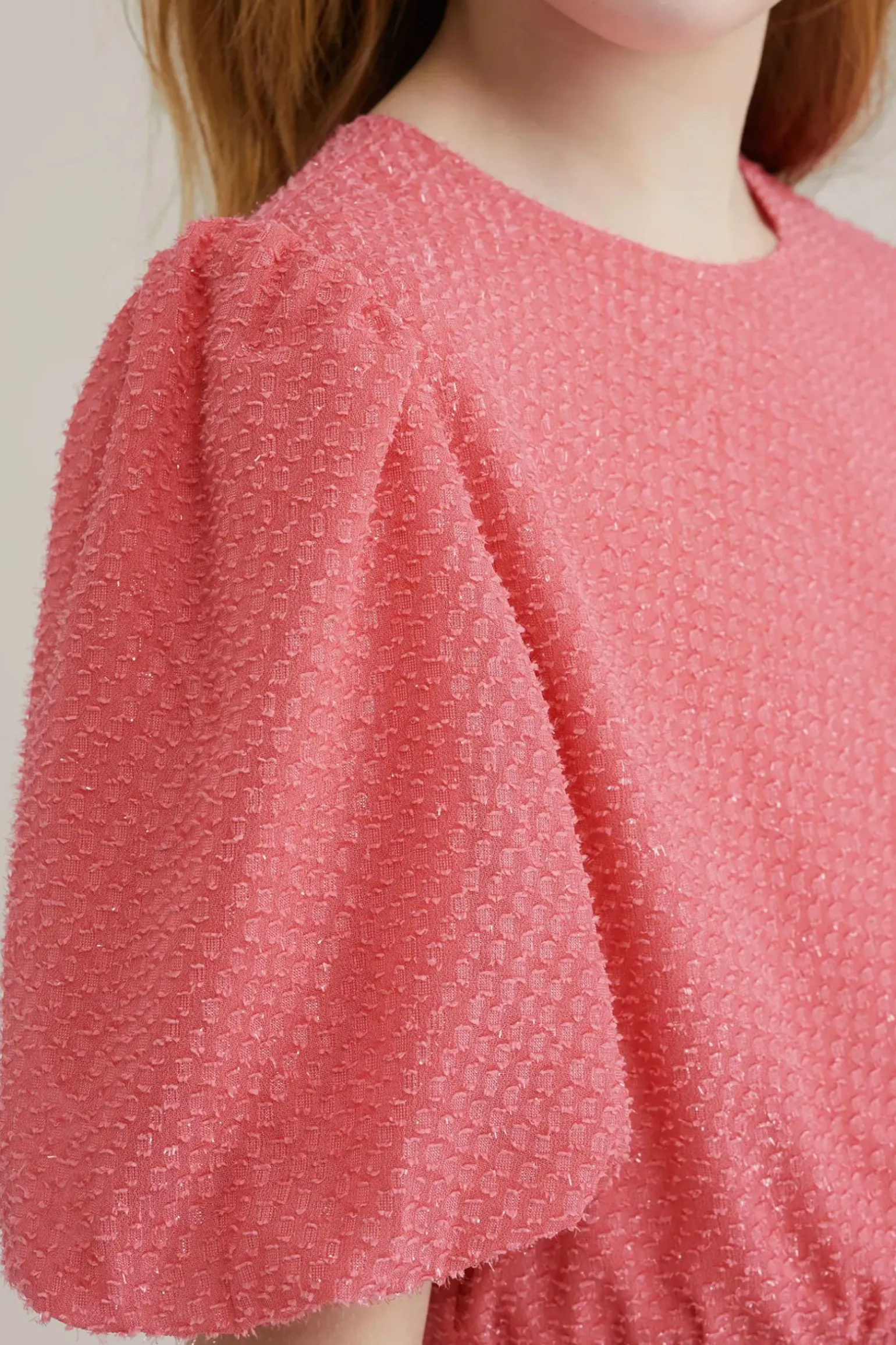 Meisjes jurk met glittergaren
