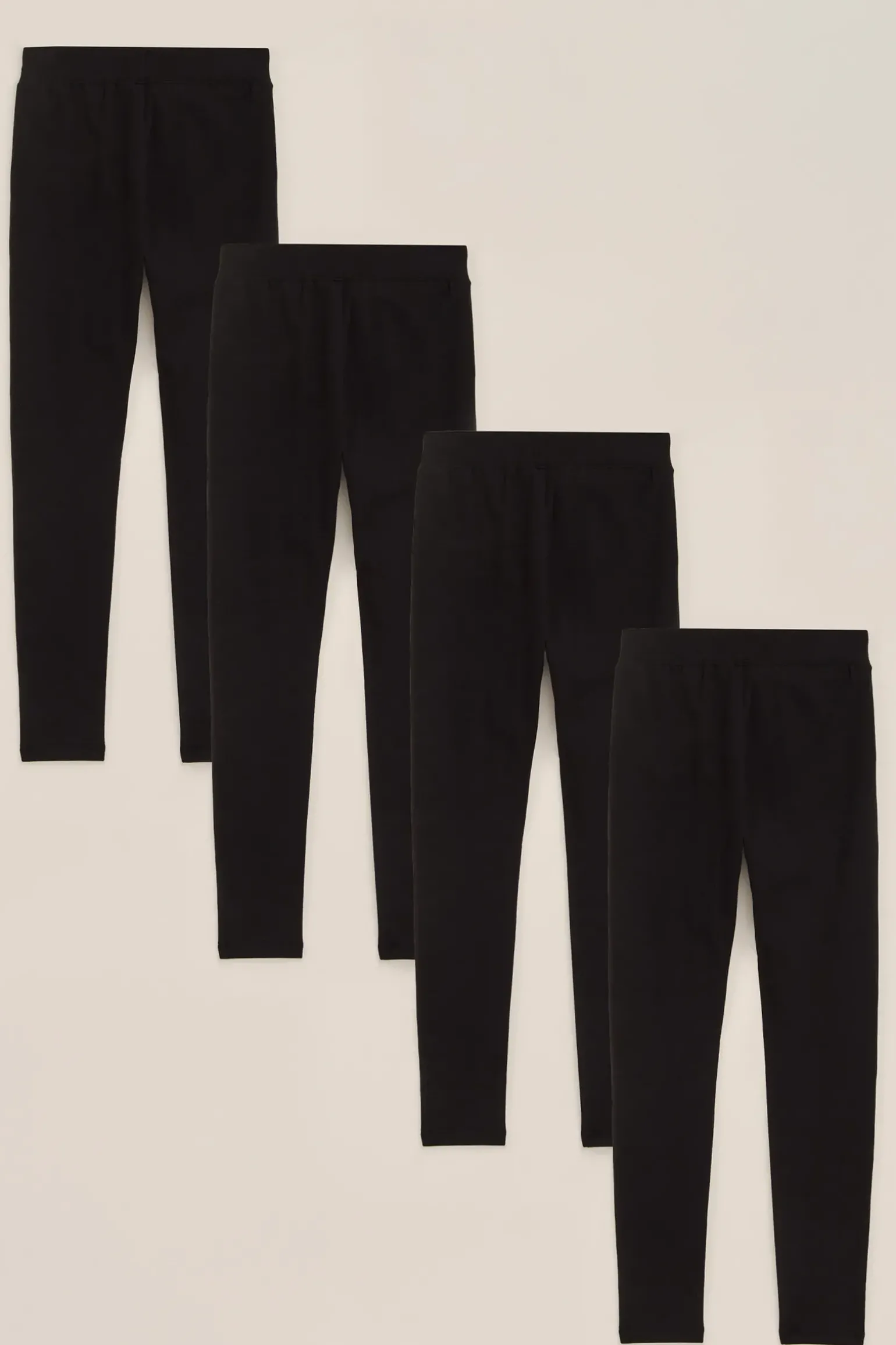 Meisjes legging, 4-pack