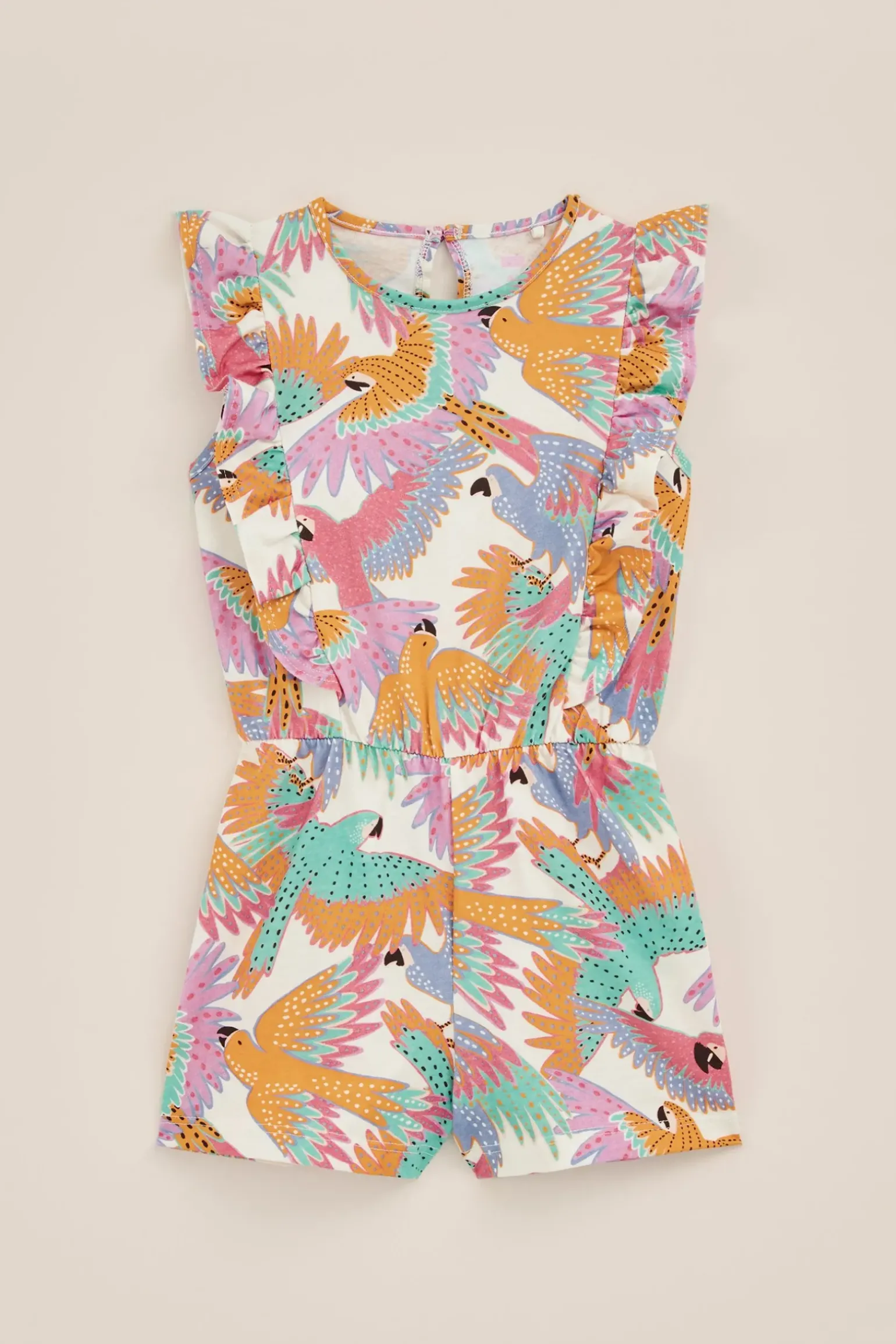 Meisjes playsuit met dessin