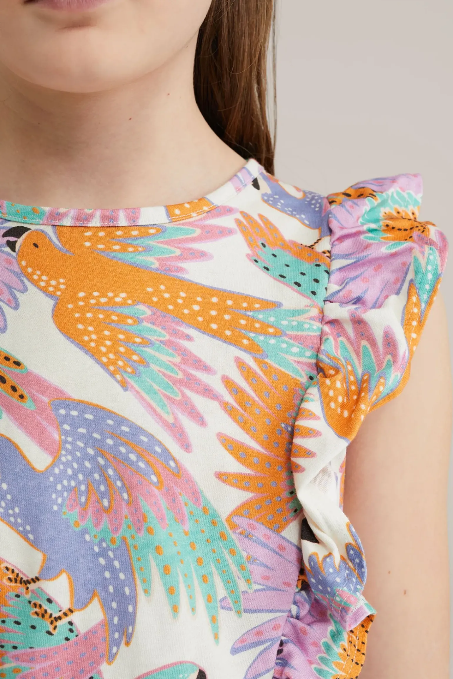 Meisjes playsuit met dessin
