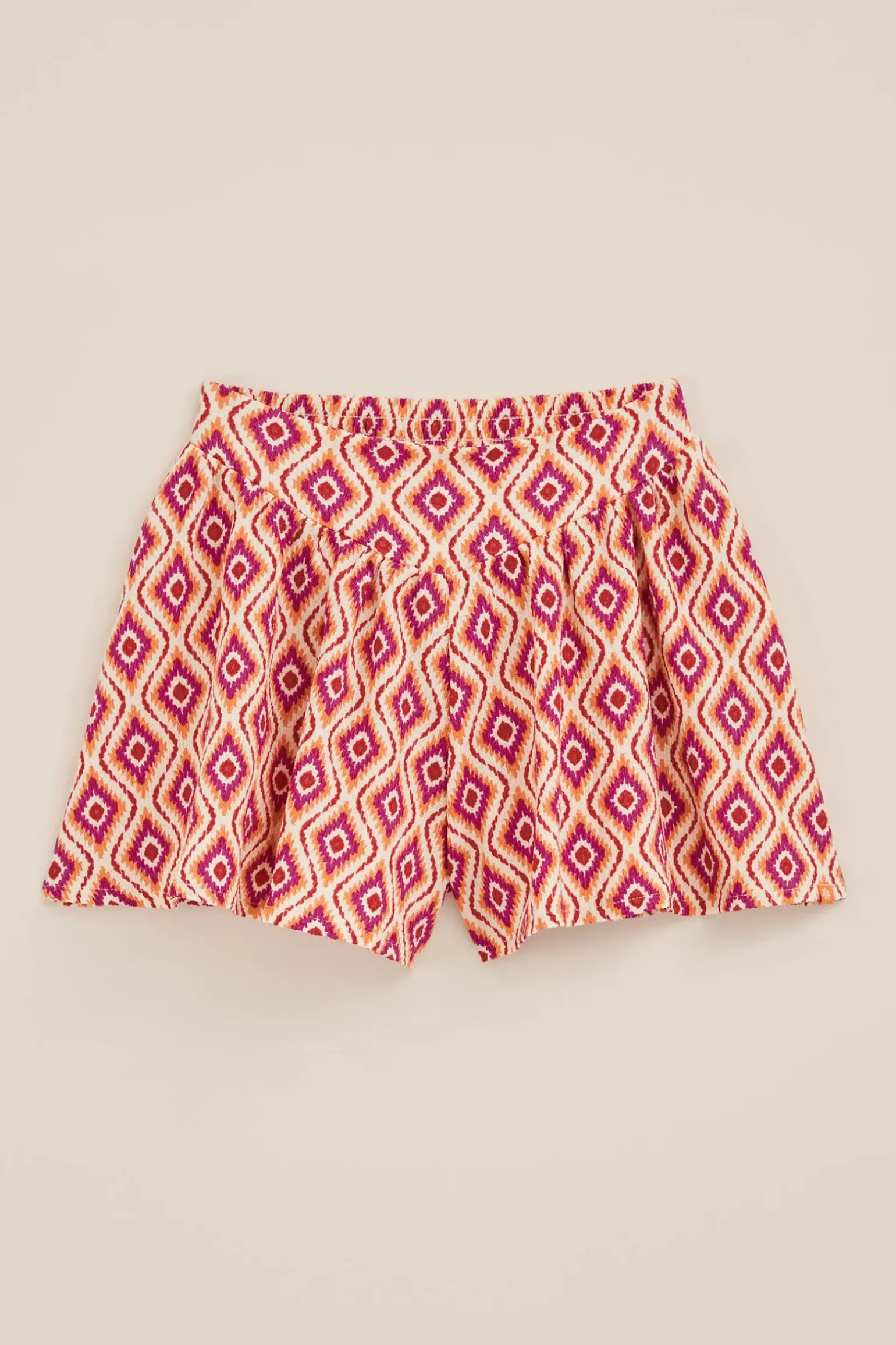 Meisjes short met dessin