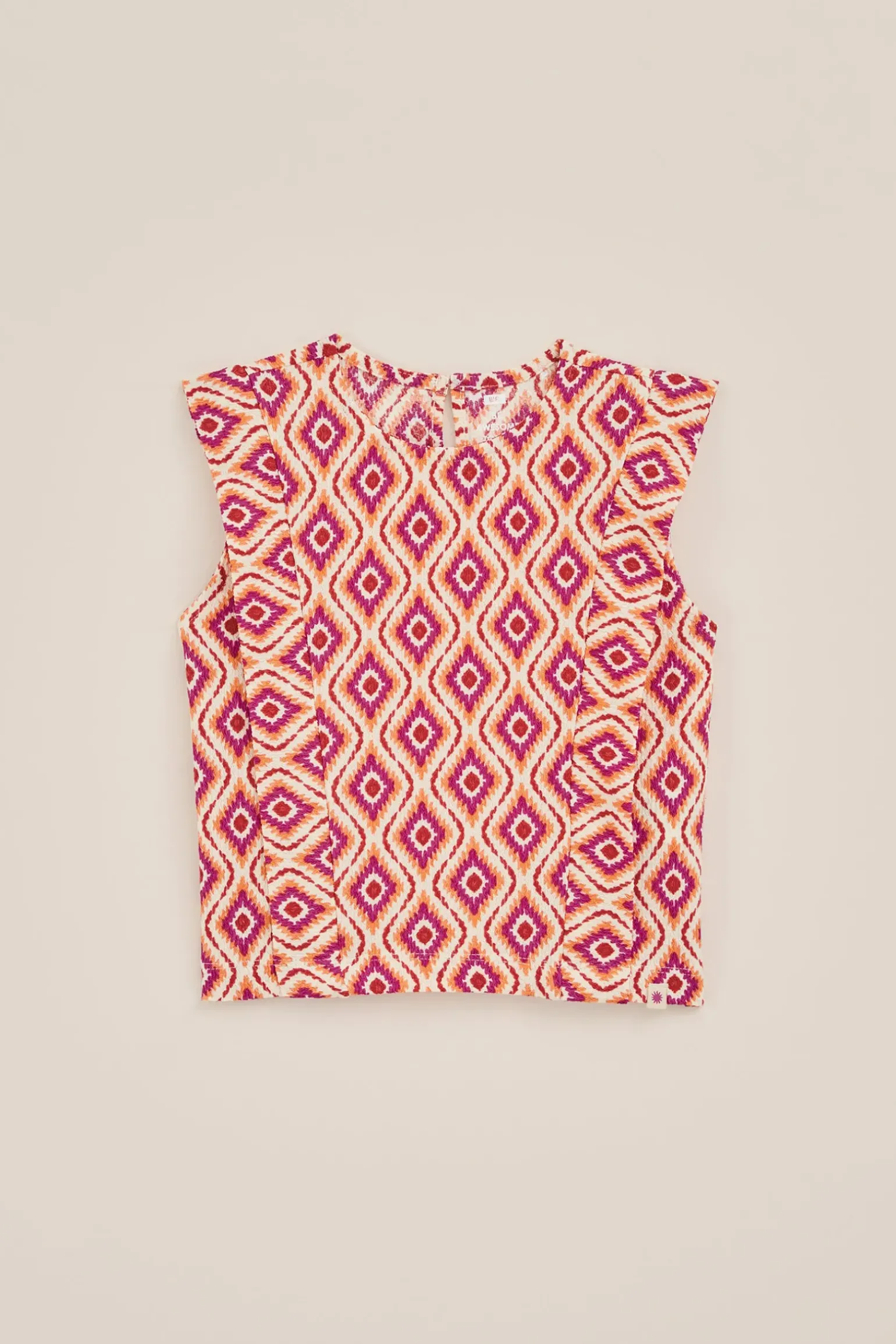 Meisjes singlet met dessin