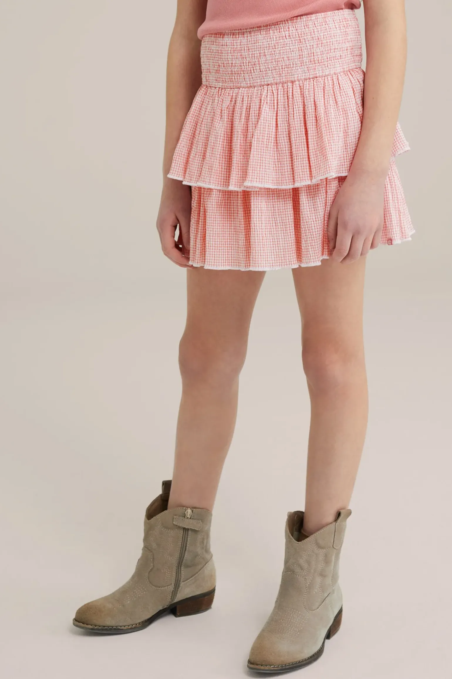 Meisjes skort met dessin