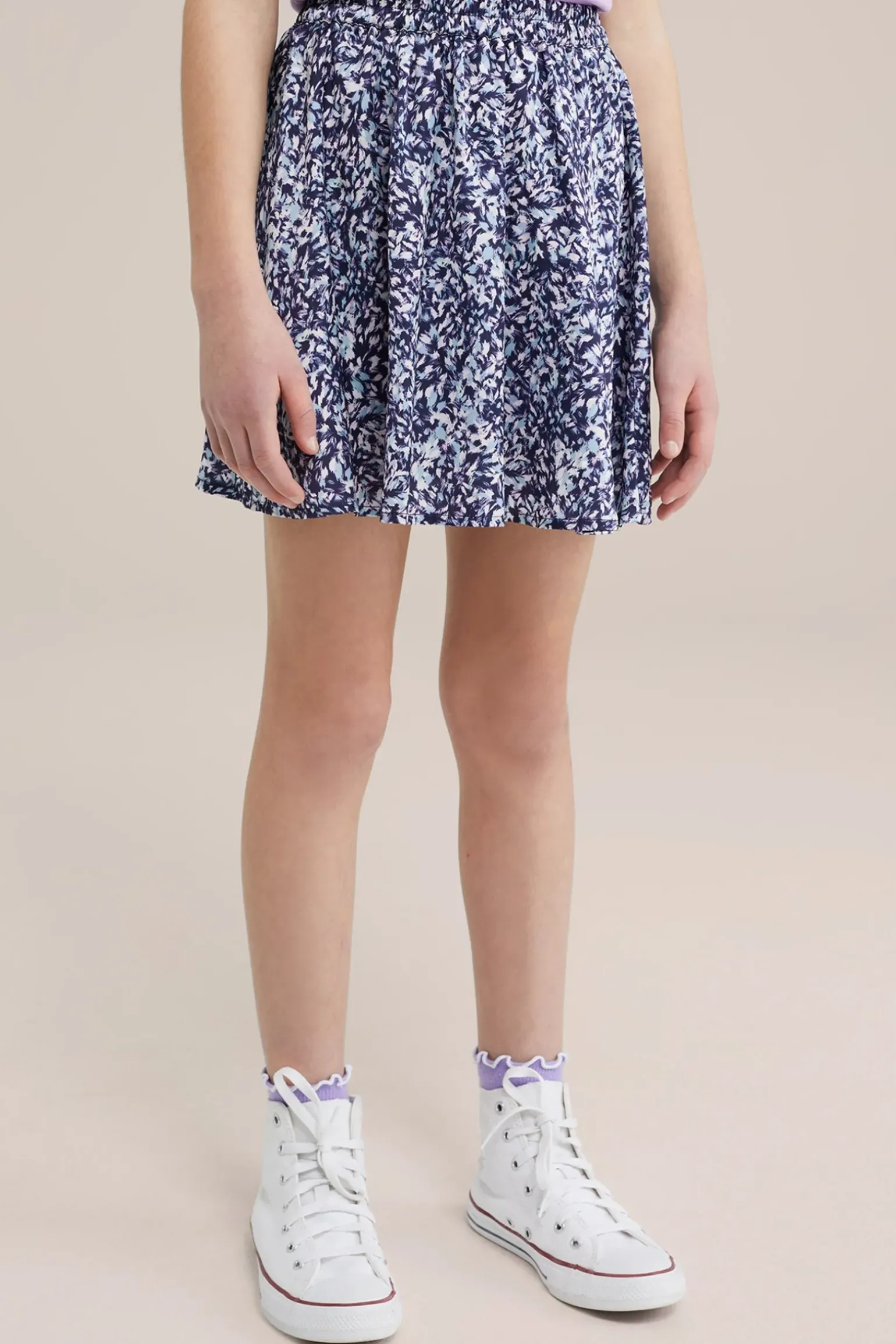 Meisjes skort met dessin