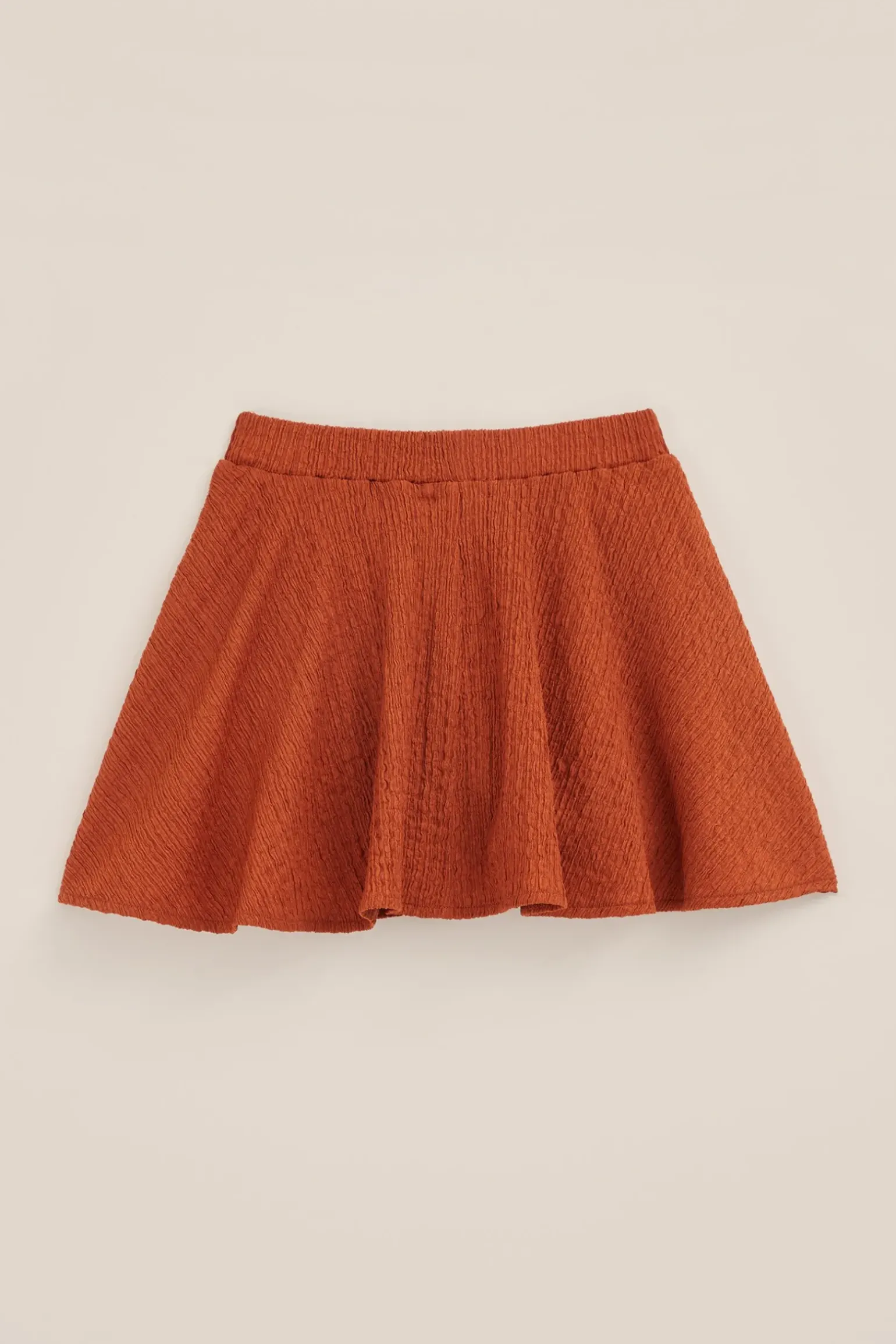 Meisjes skort met structuur