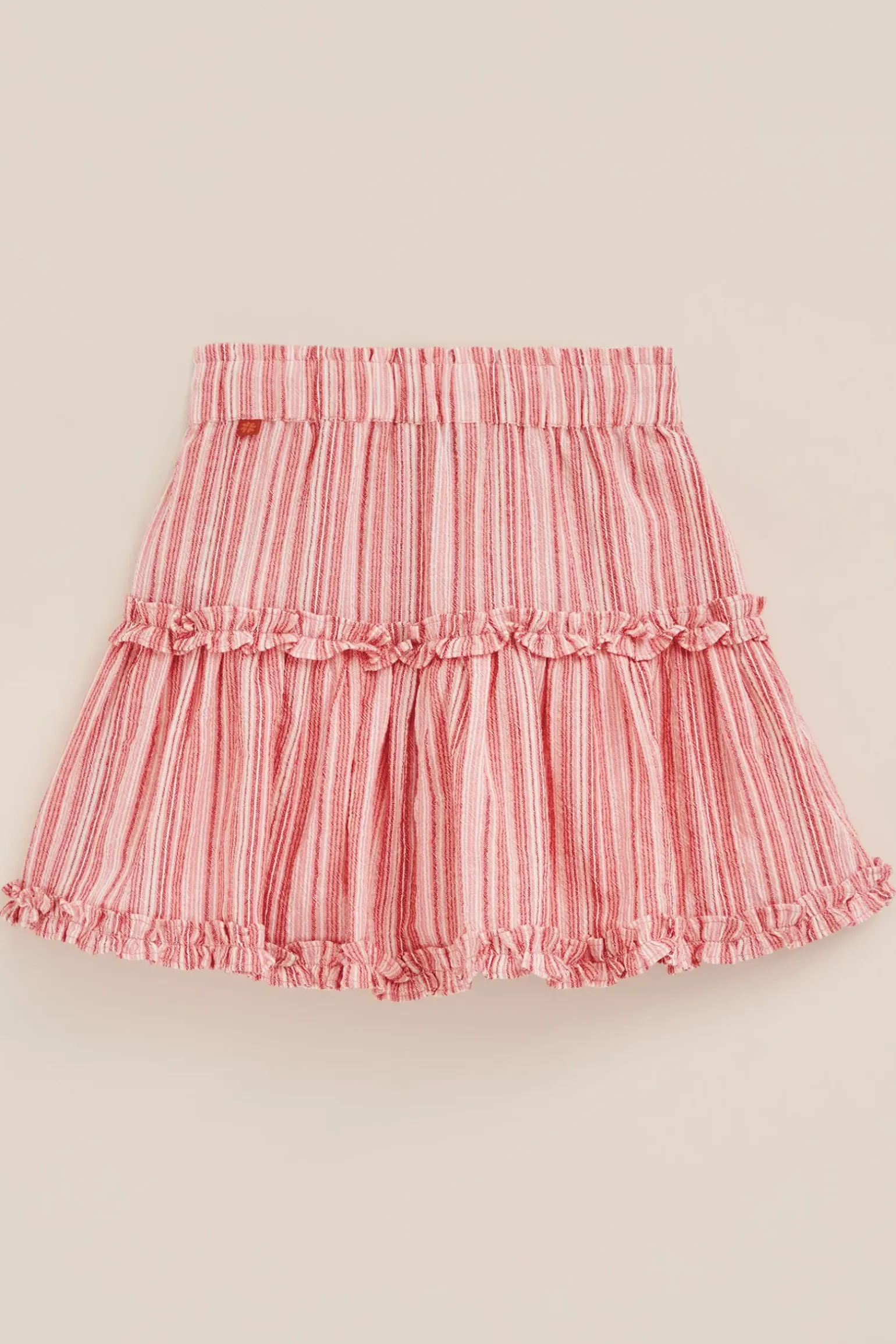 Meisjes skort met structuur