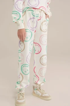 Meisjes SmileyWorld® joggingbroek met dessin