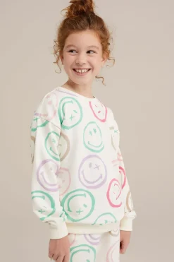 Meisjes SmileyWorld&reg; trui met dessin