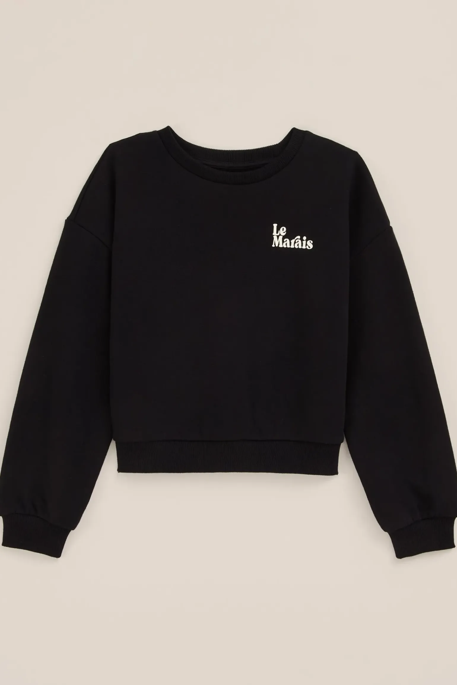 Meisjes sweater met opdruk