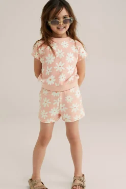 Meisjes sweatshort met dessin