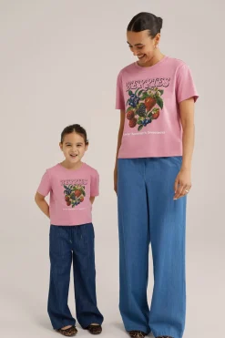 Meisjes T-shirt met opdruk