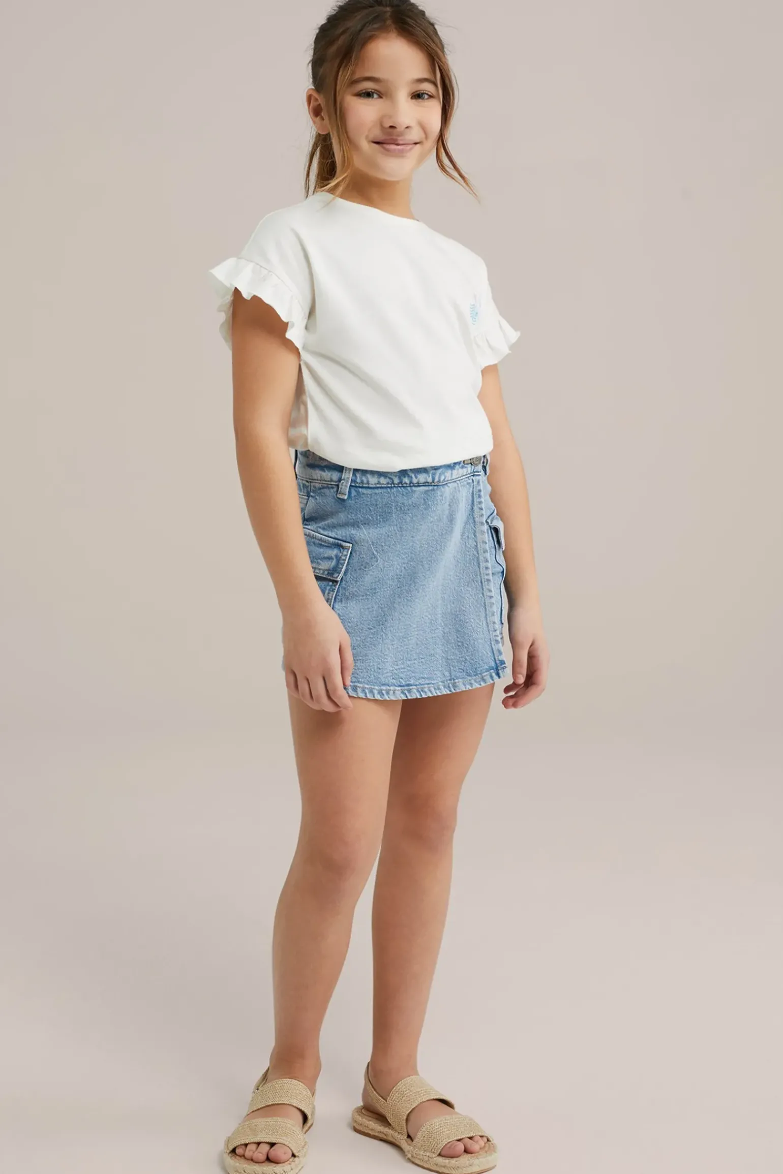 Meisjes T-shirt met opdruk