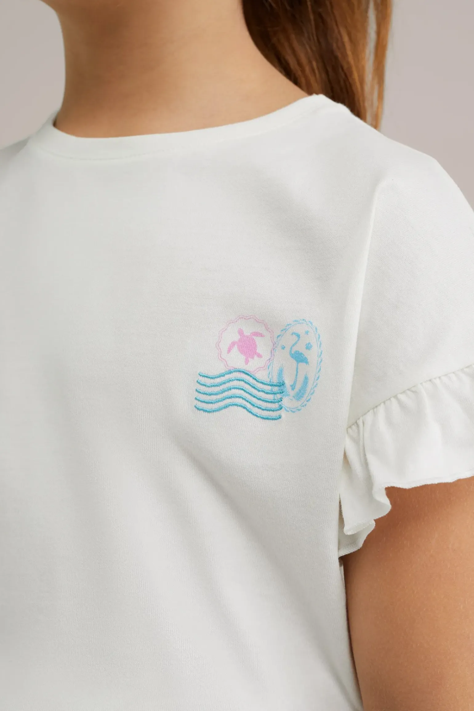 Meisjes T-shirt met opdruk