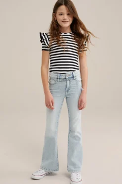 Meisjes T-shirt met ruches