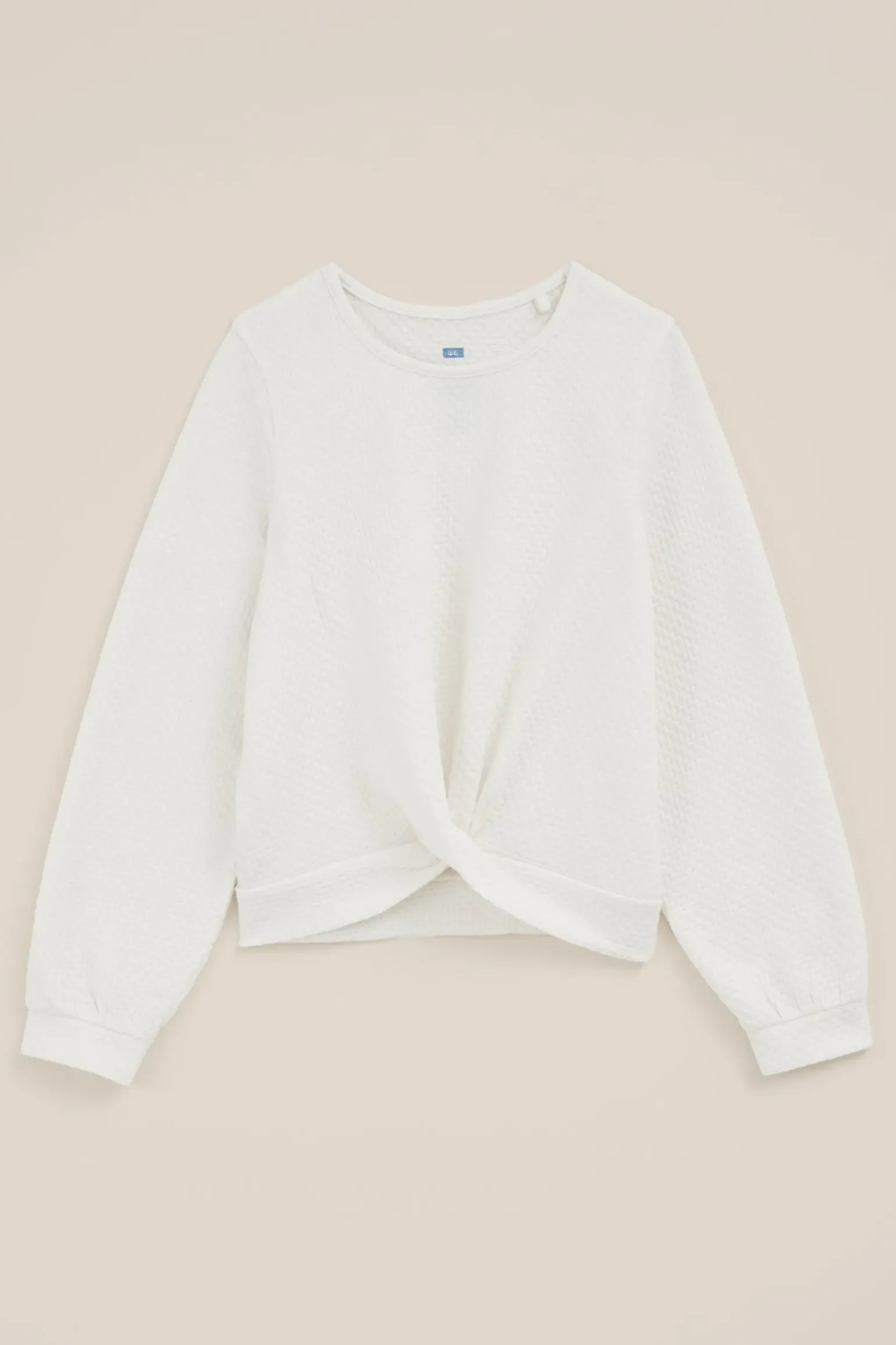 Meisjes T-shirt met structuur