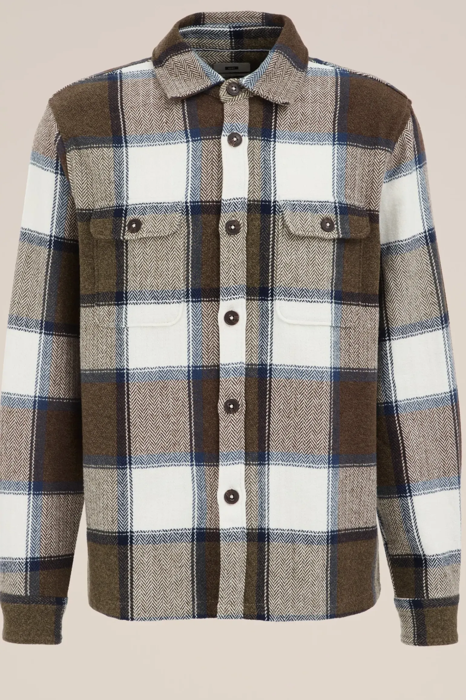overshirt met ruit