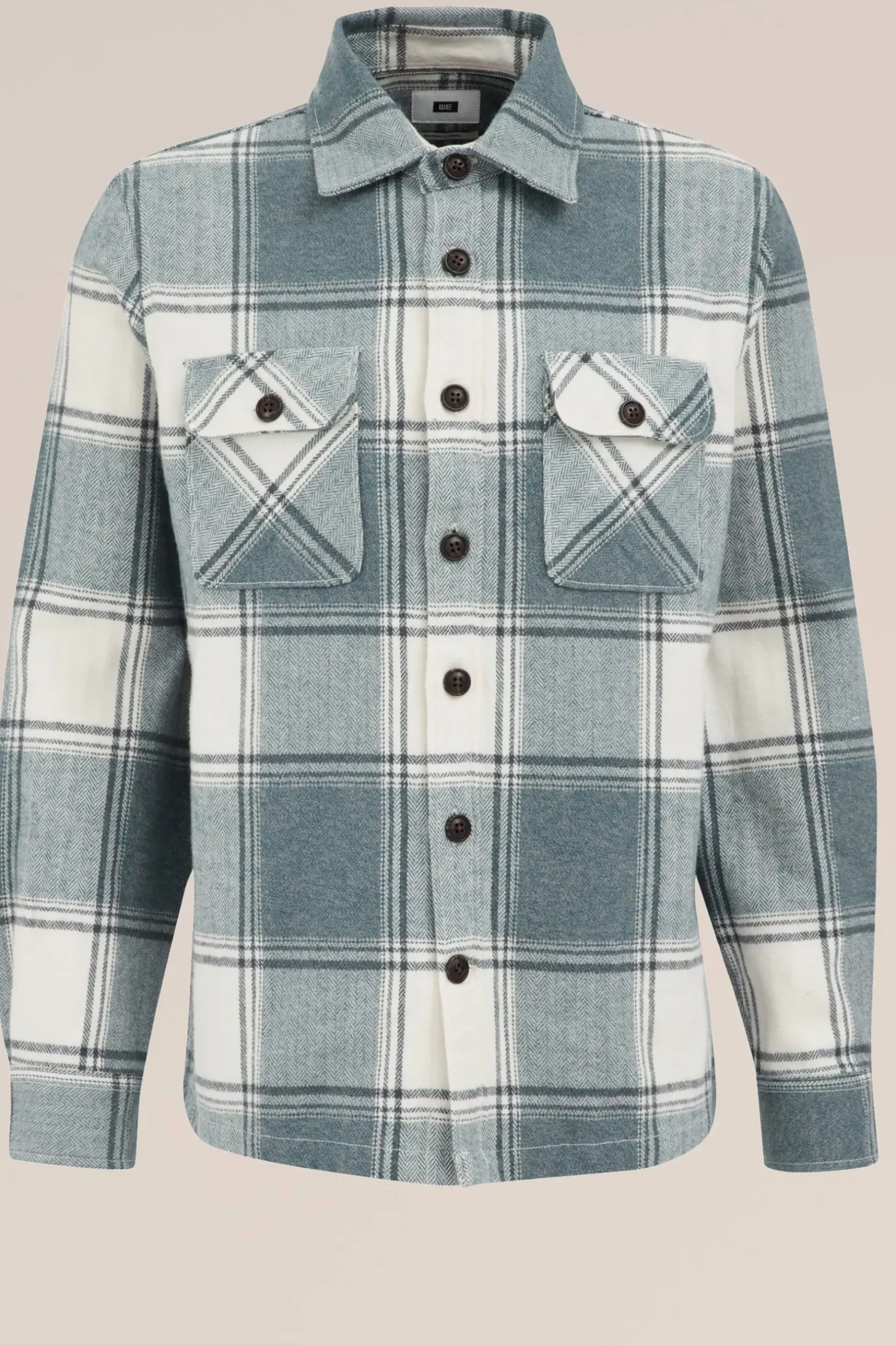 overshirt met ruit