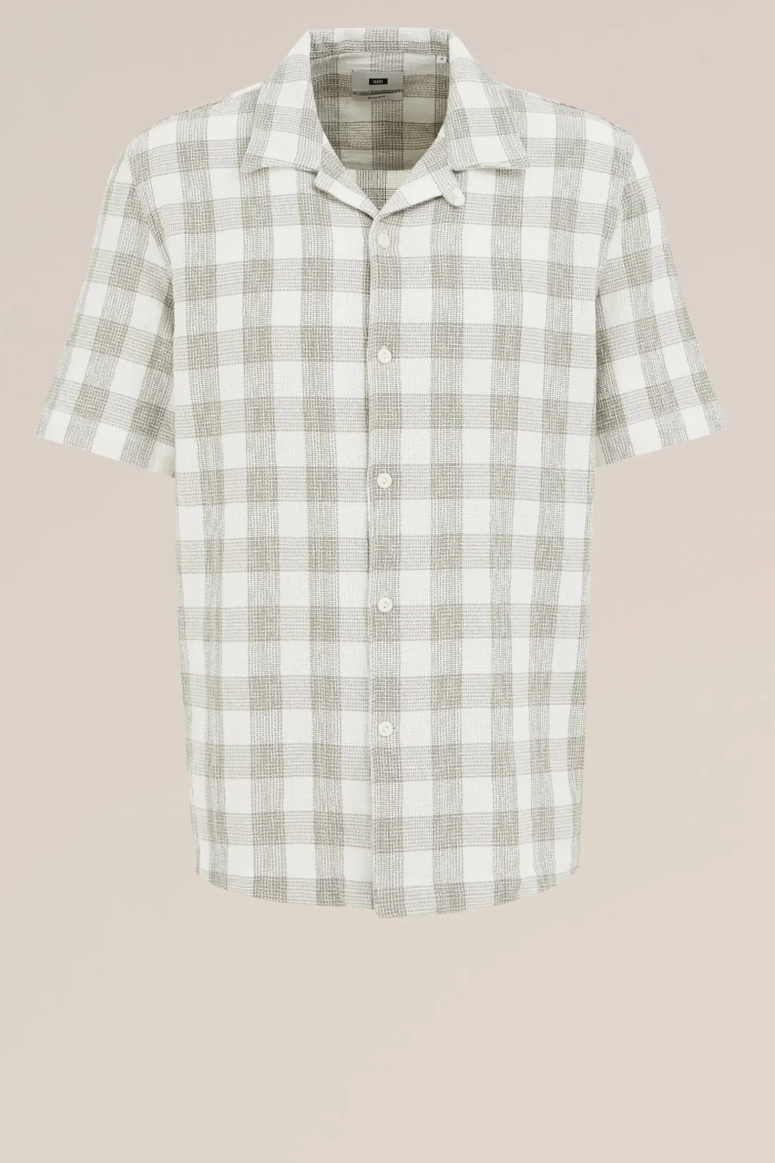overshirt met structuur