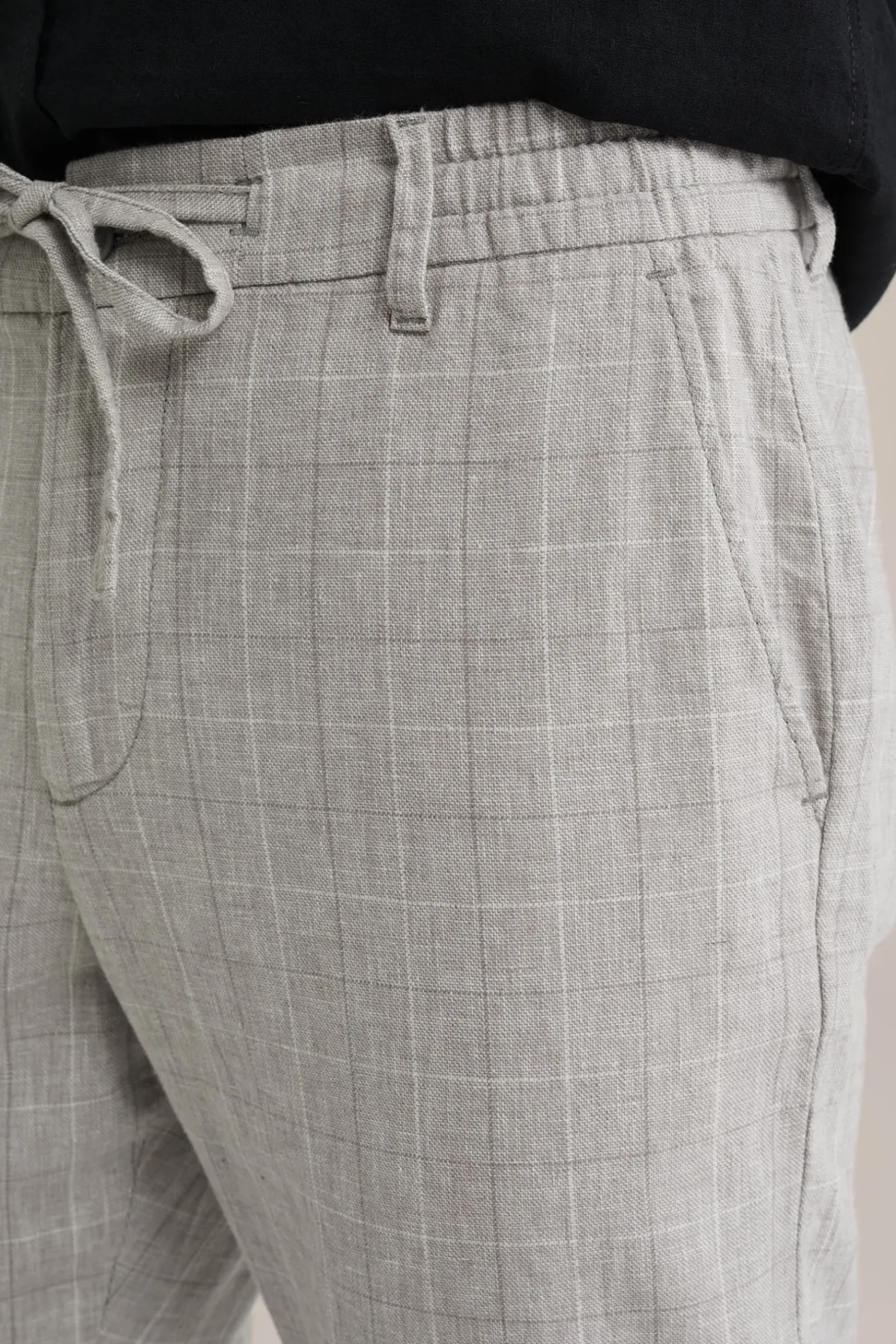 pantalon van linnenmix