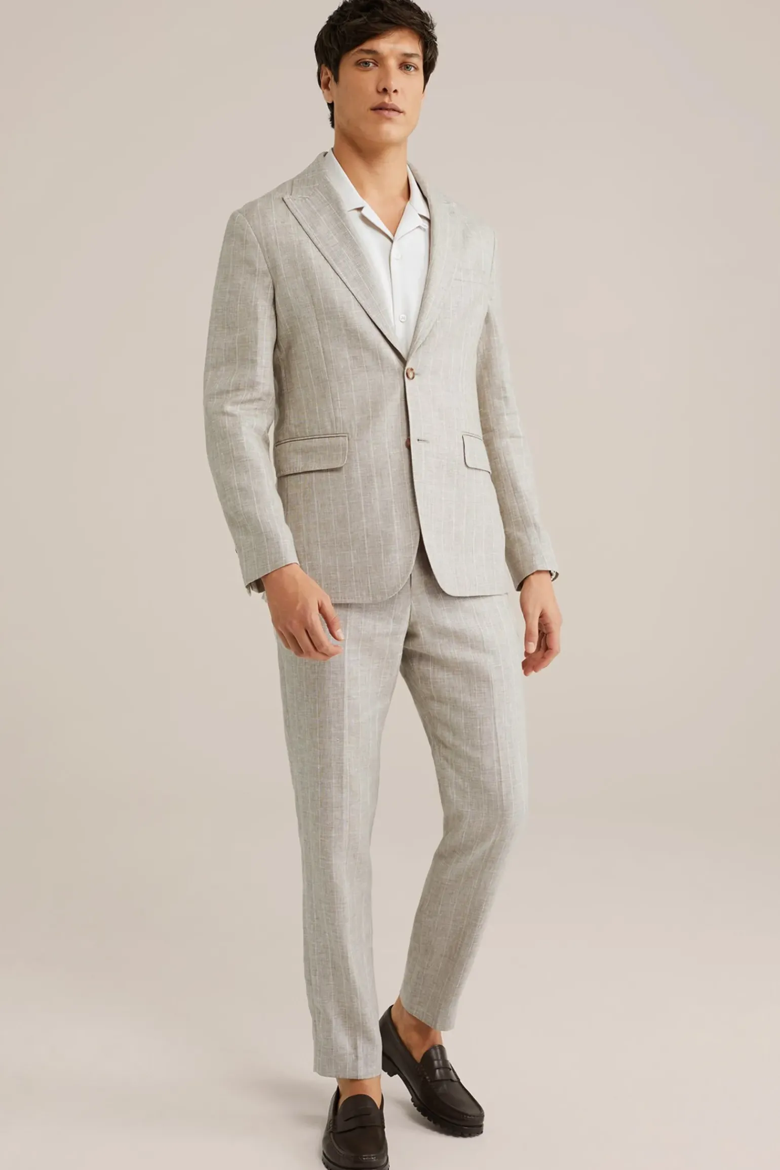 pantalon van linnenmix