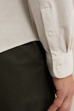 piquéjersey overhemd met stretch