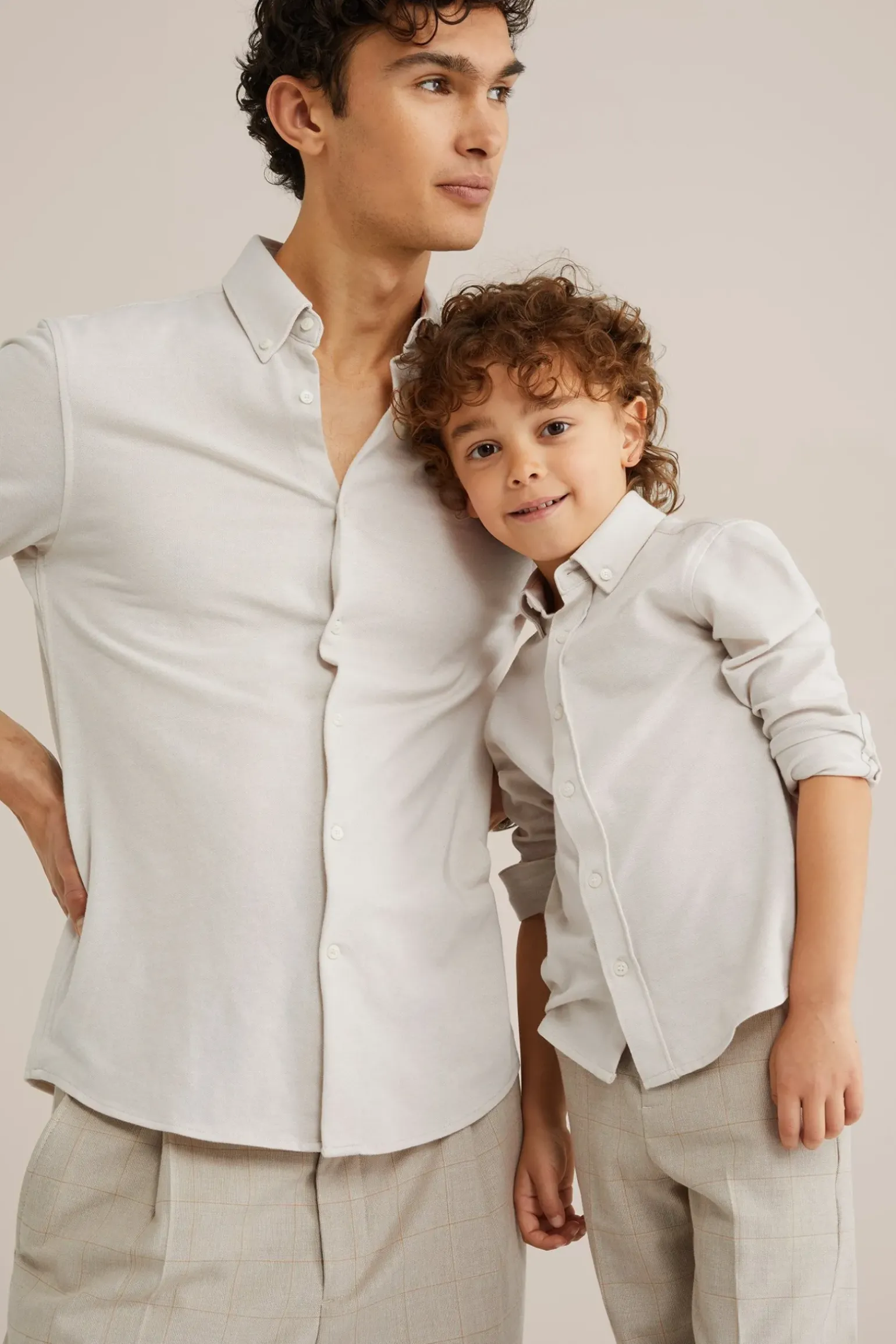 piquéjersey overhemd met stretch