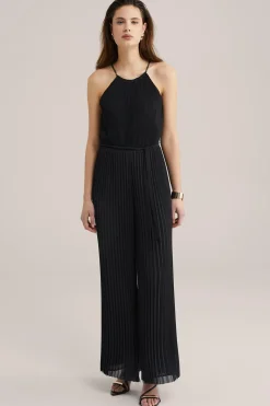 plissé jumpsuit