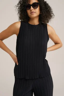 plissé top