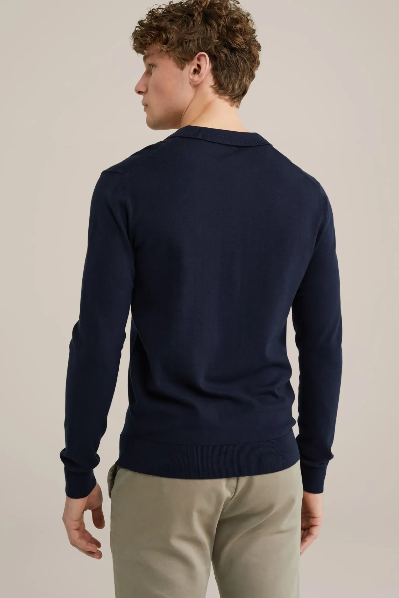 polo fijngebreid