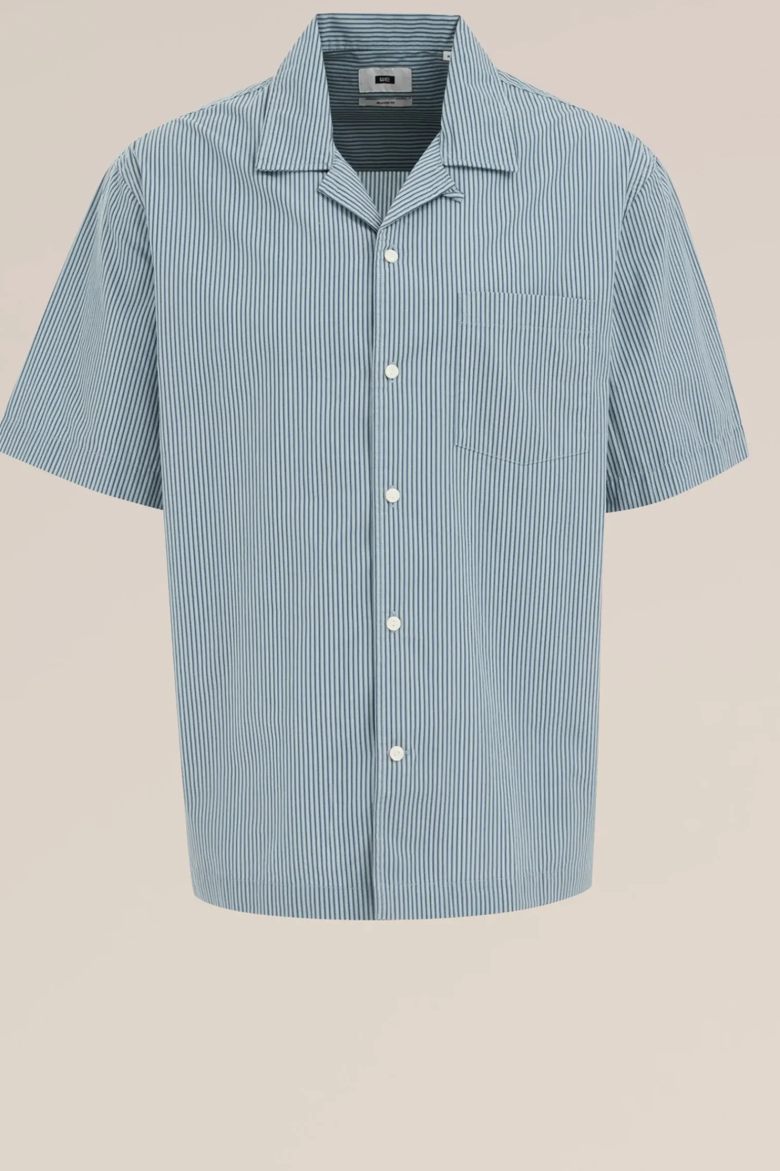 poplin overhemd met stretch