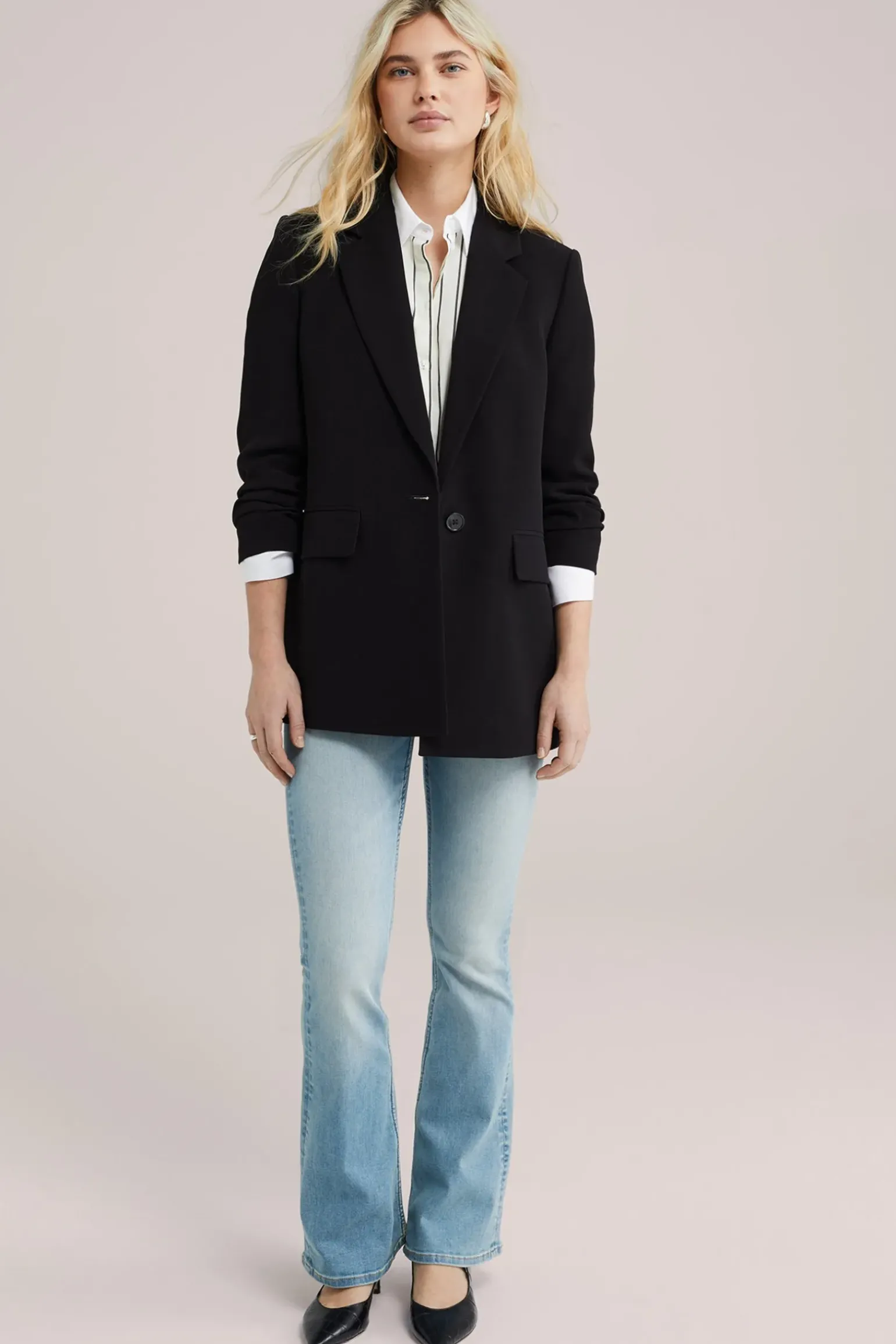 regular fit blazer