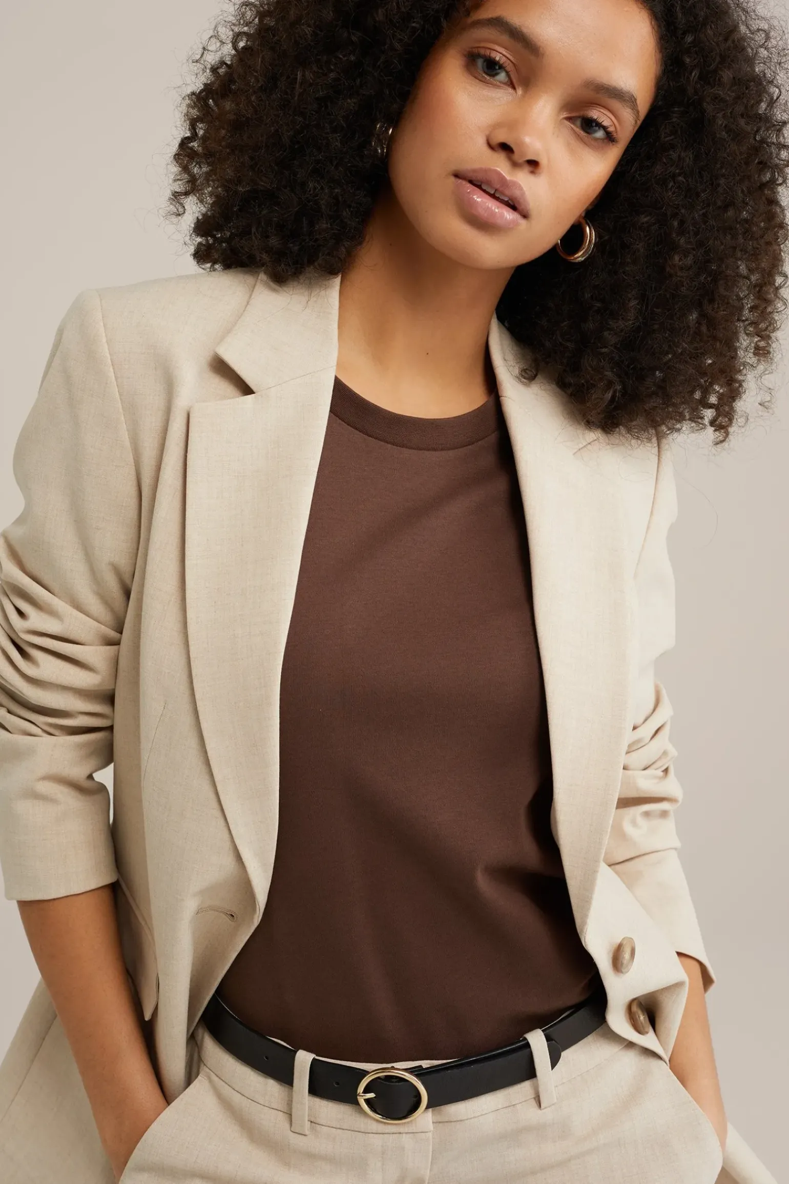 regular fit blazer