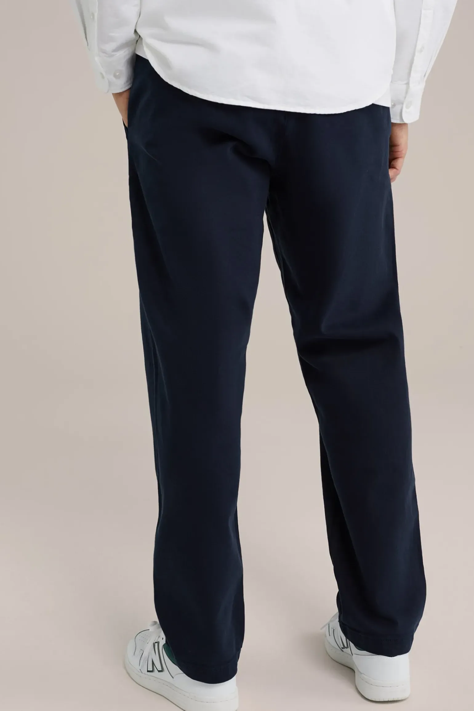 regular fit chino met stretch
