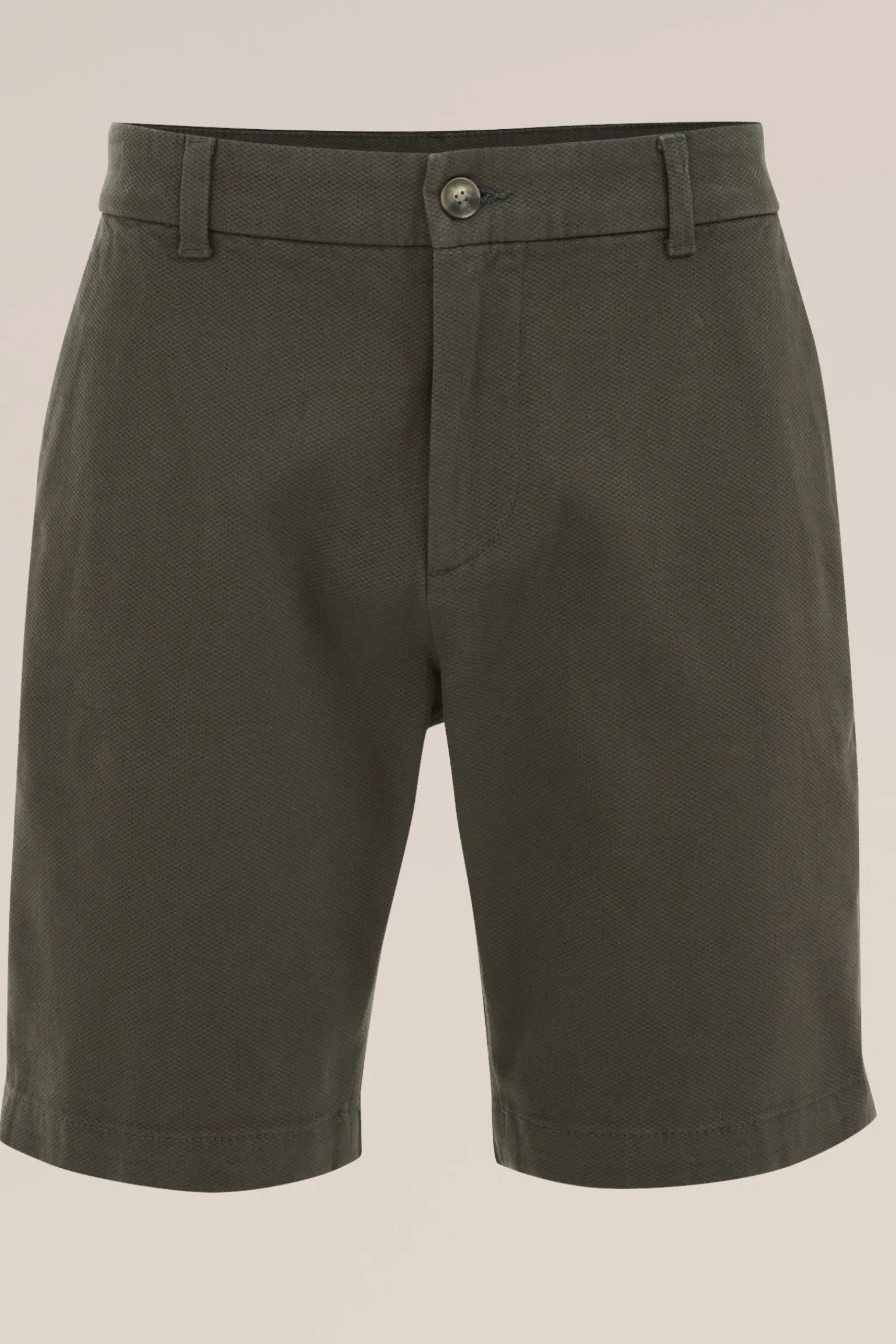 regular fit chinoshort met structuur