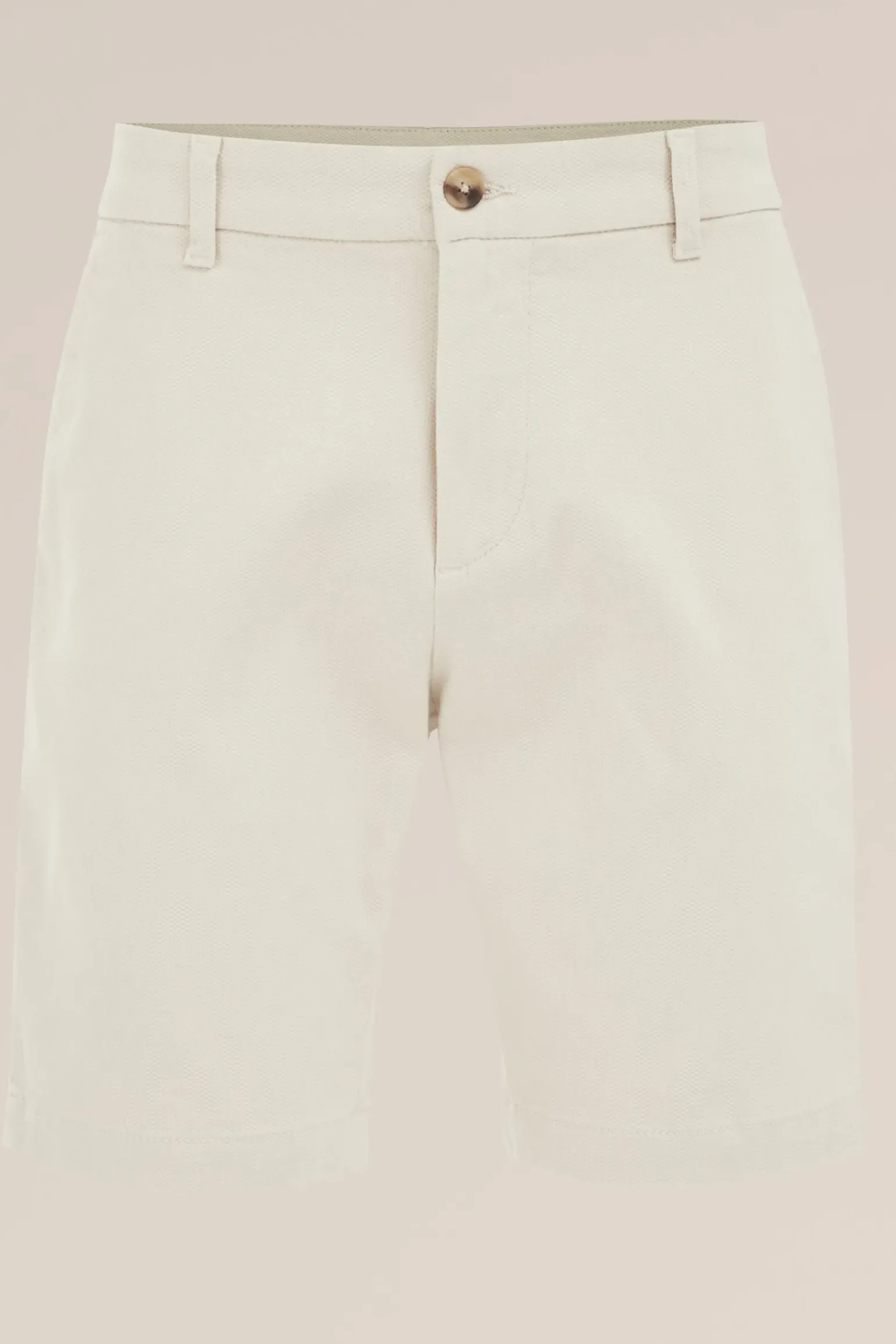 regular fit chinoshort met structuur