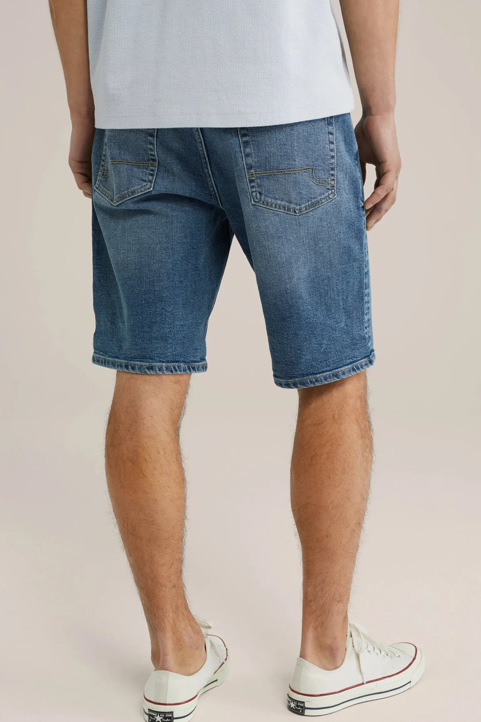 regular fit denimshort