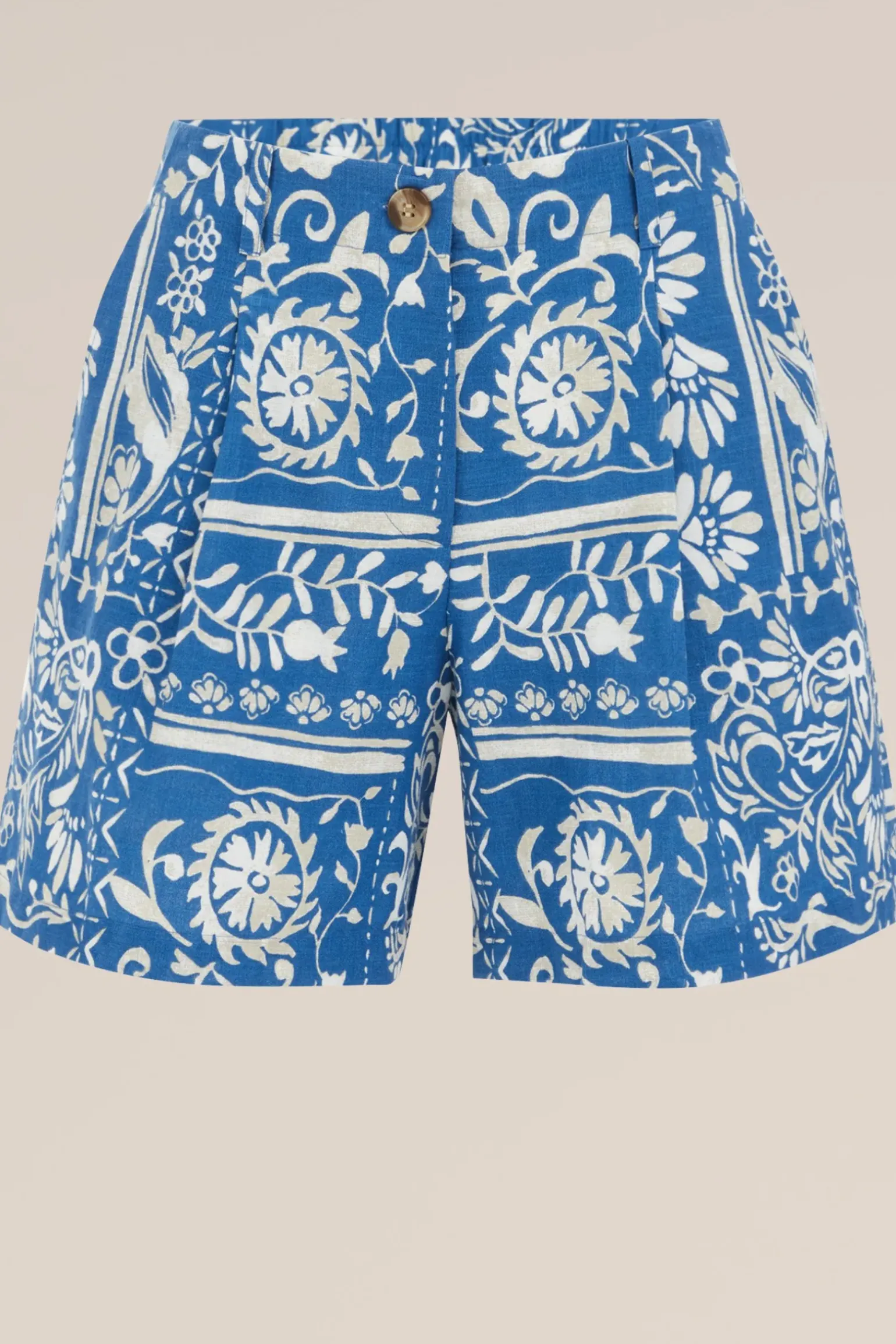 relaxed fit short met dessin
