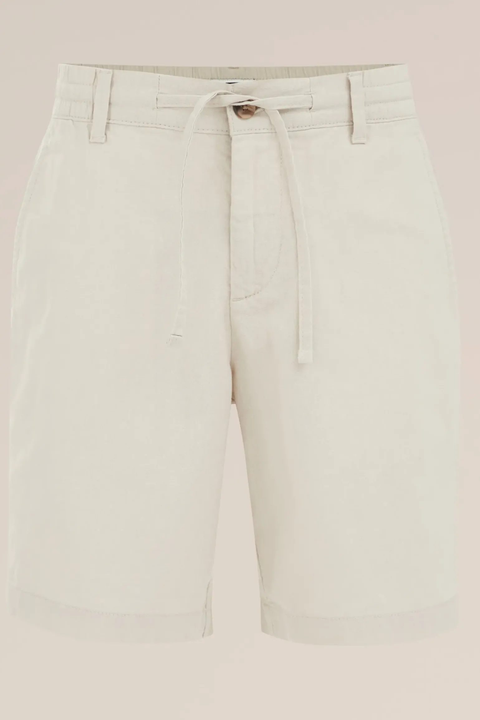 relaxed fit short van linnenmix