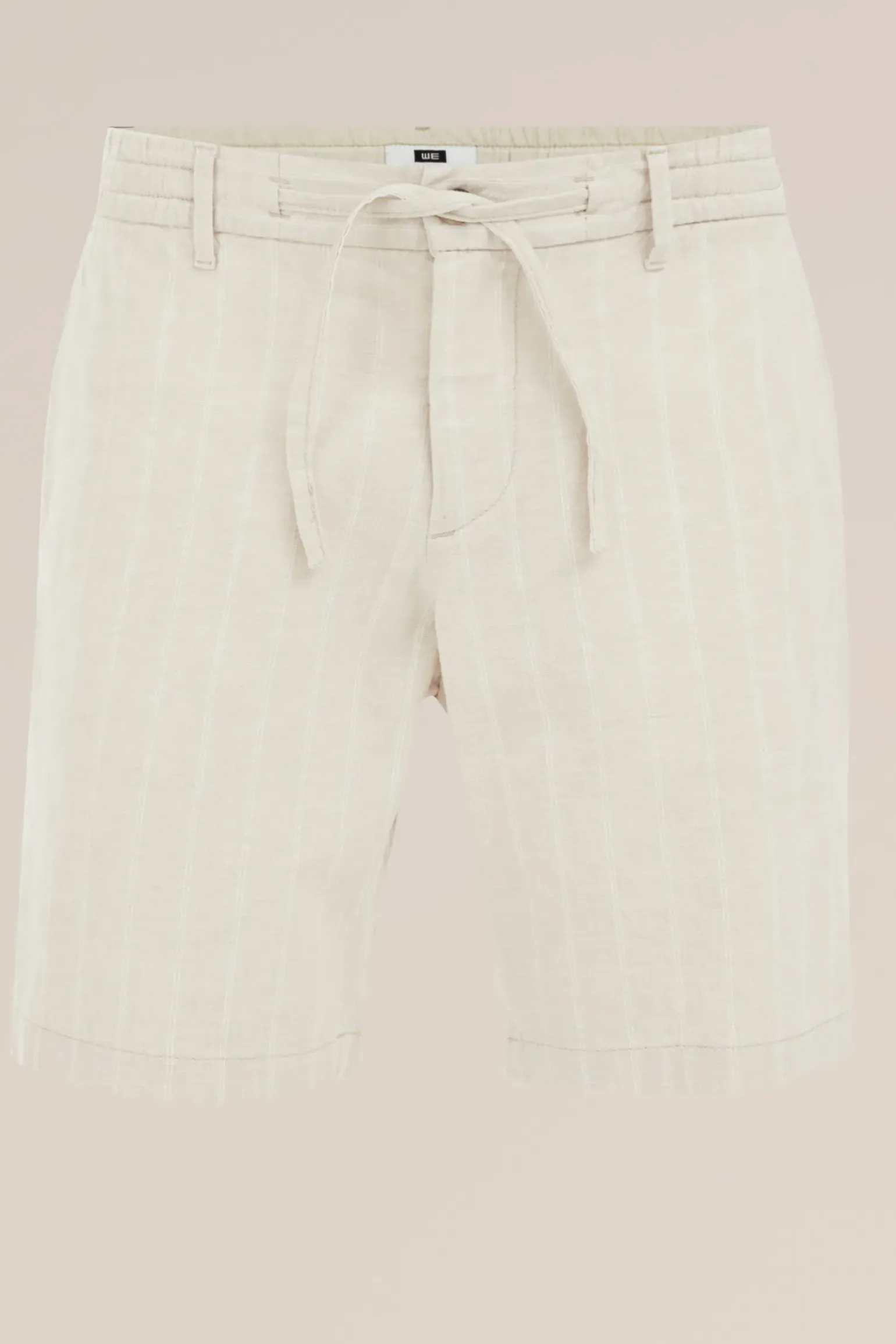 relaxed fit short van linnenmix