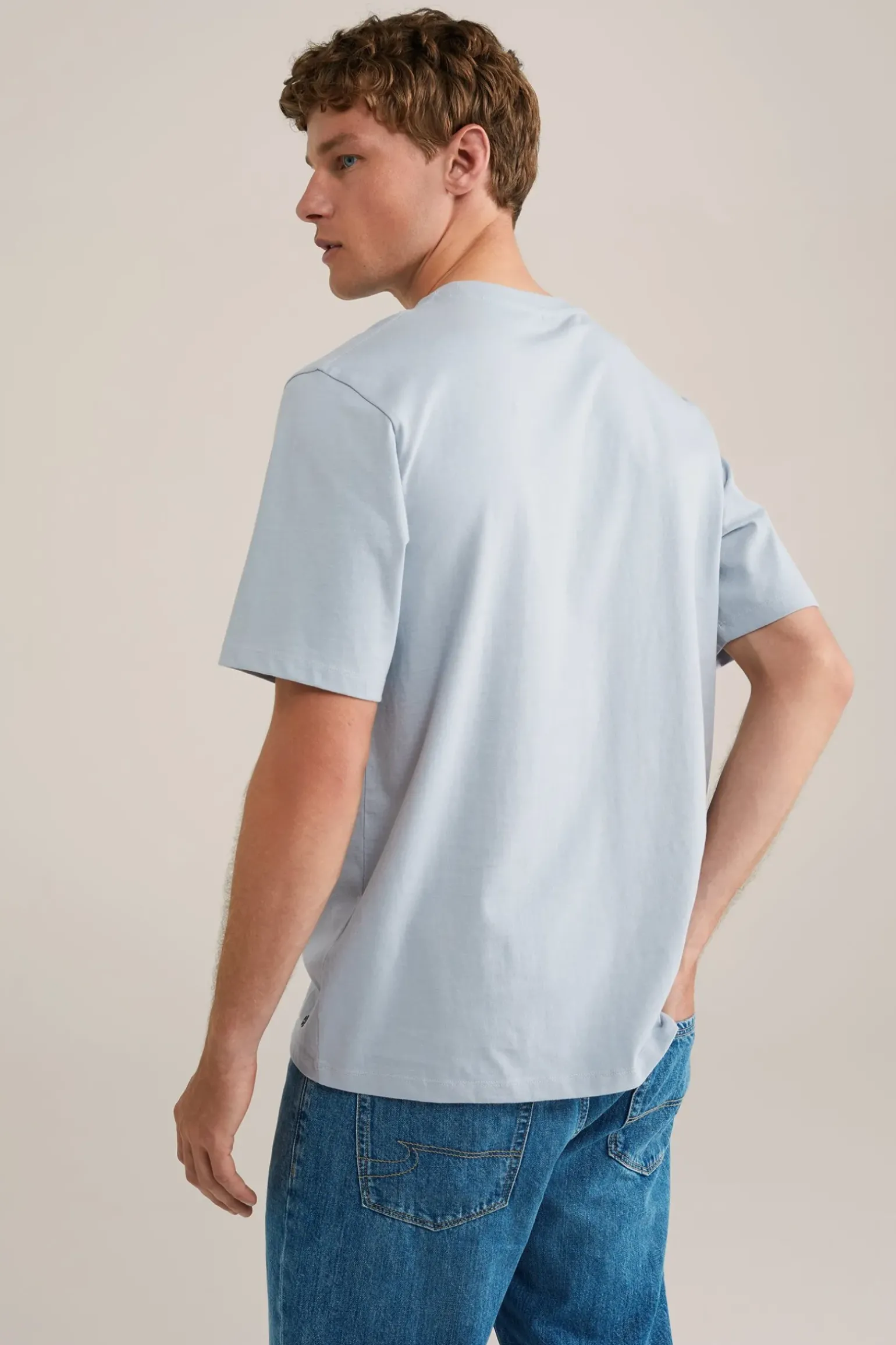 relaxed fit T-shirt met opdruk
