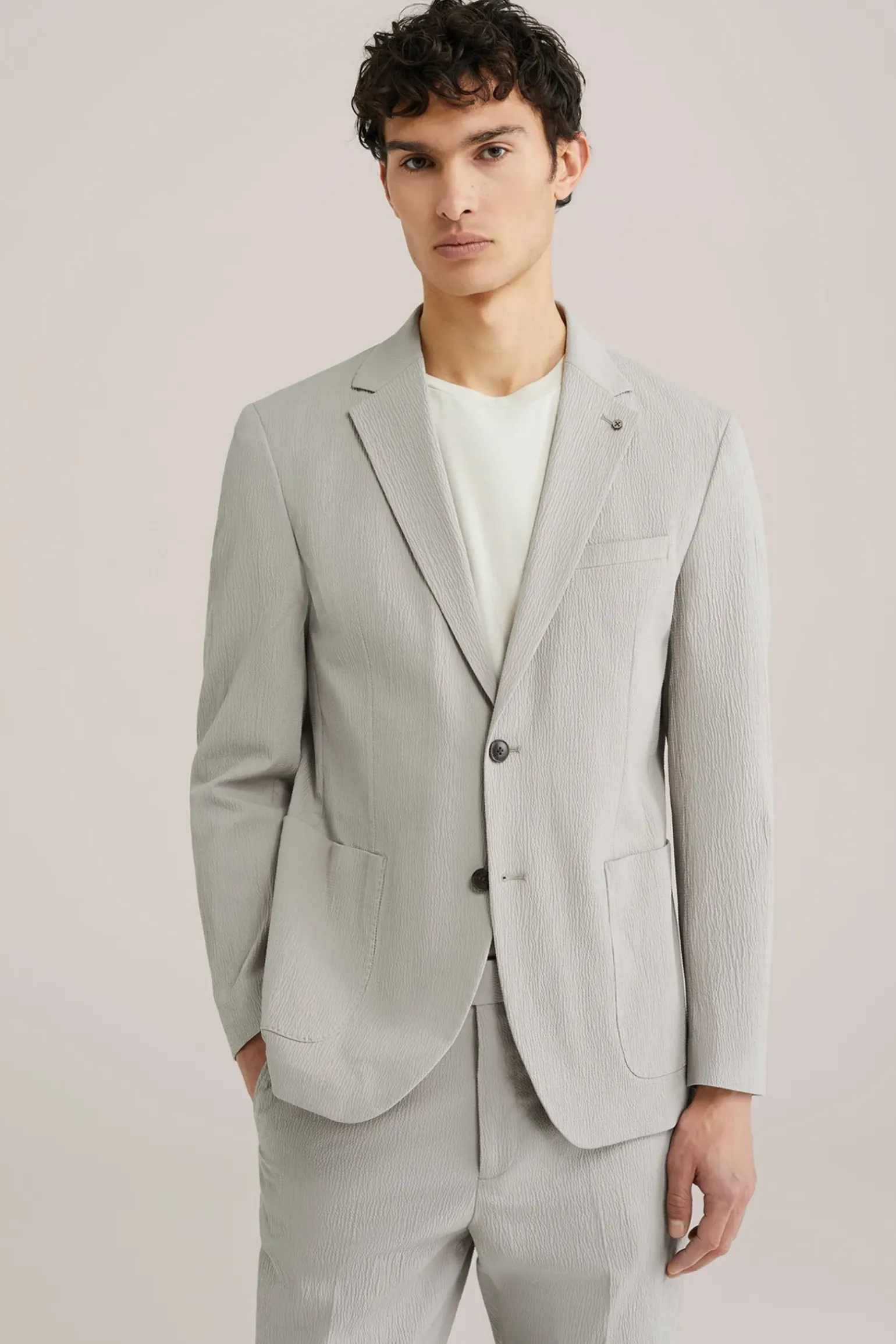 seersucker blazer