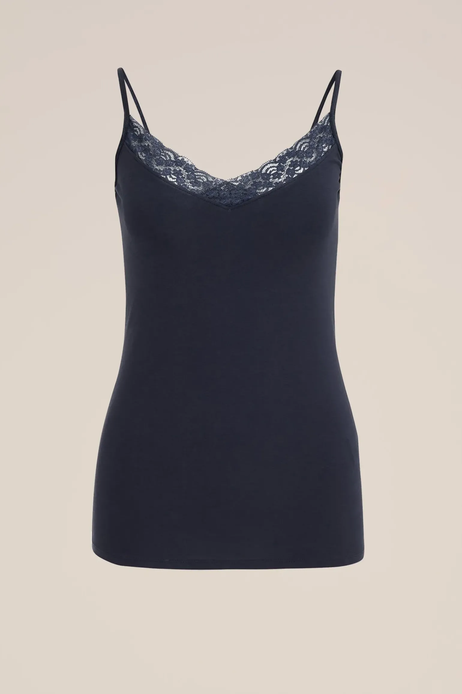 singlet met kant