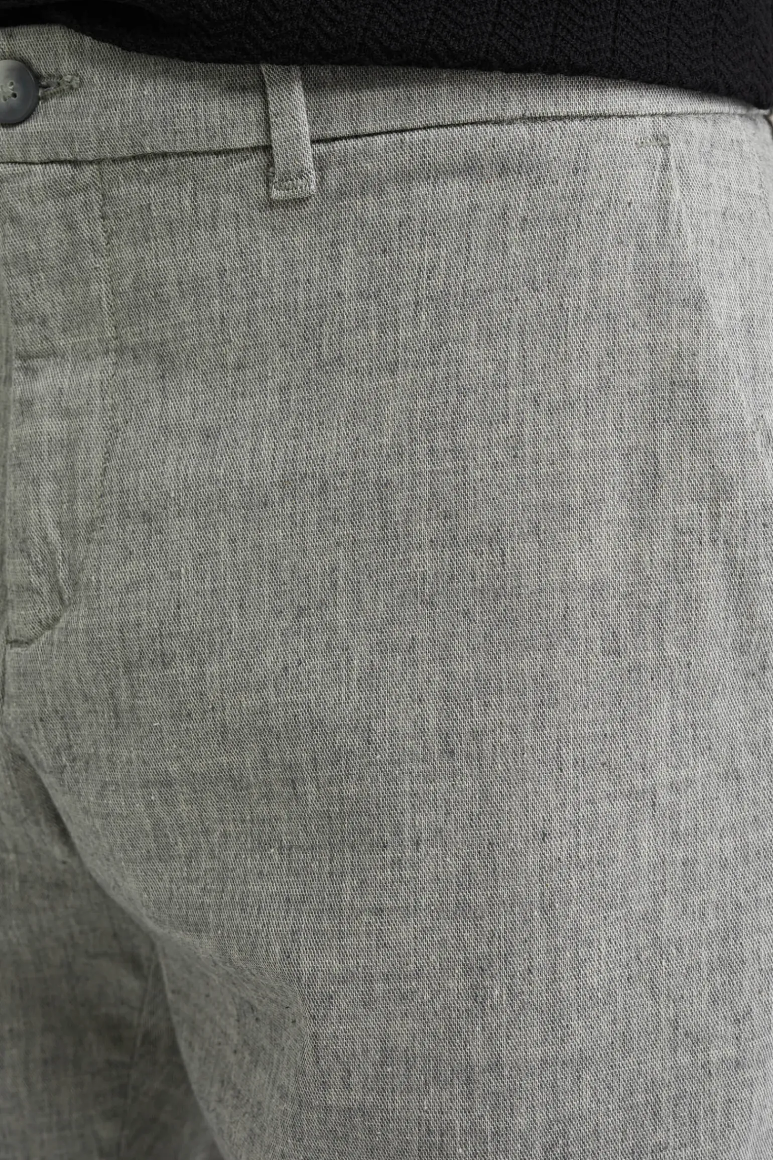 slim fit chino met structuur