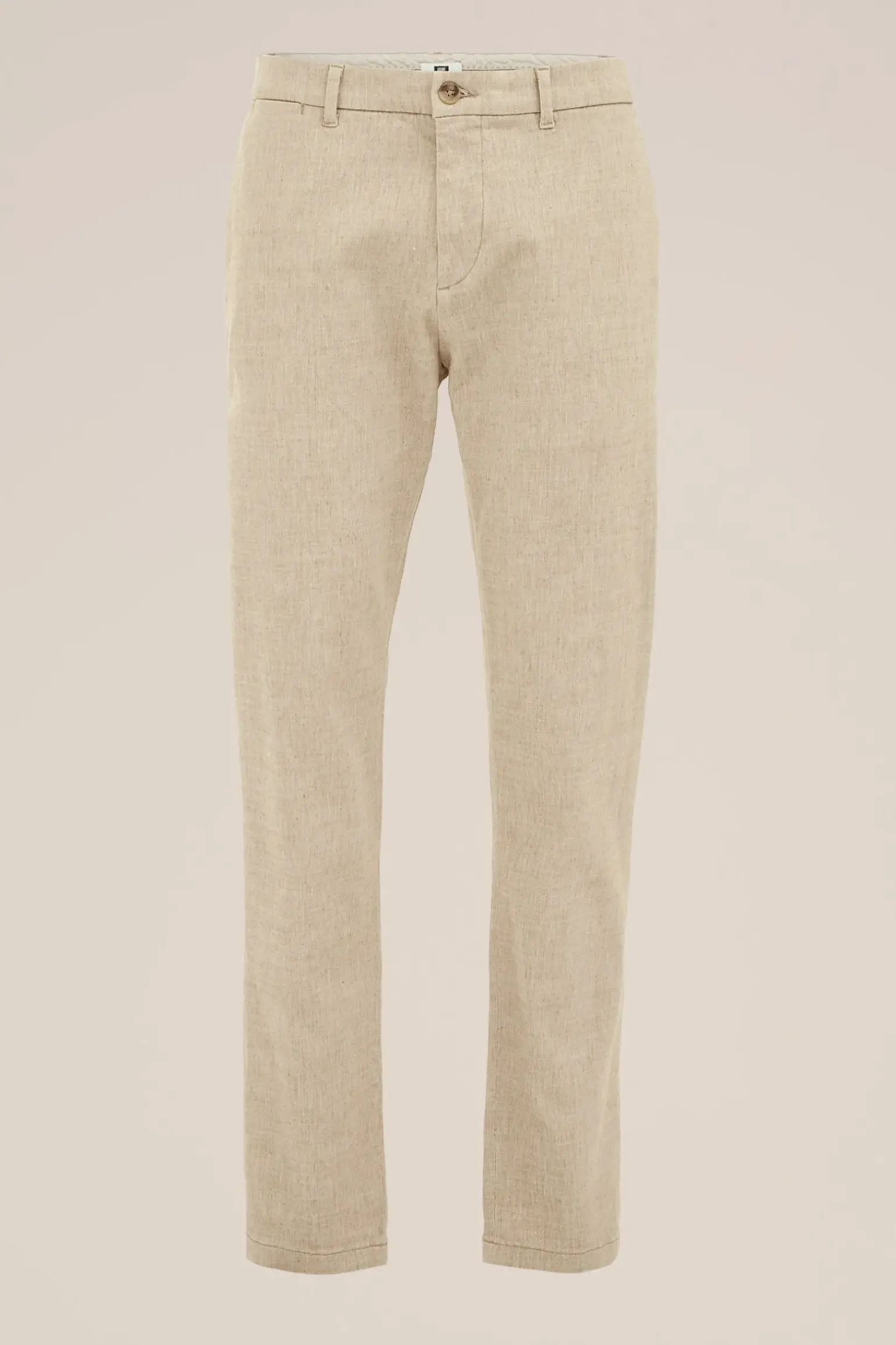 slim fit chino met structuur