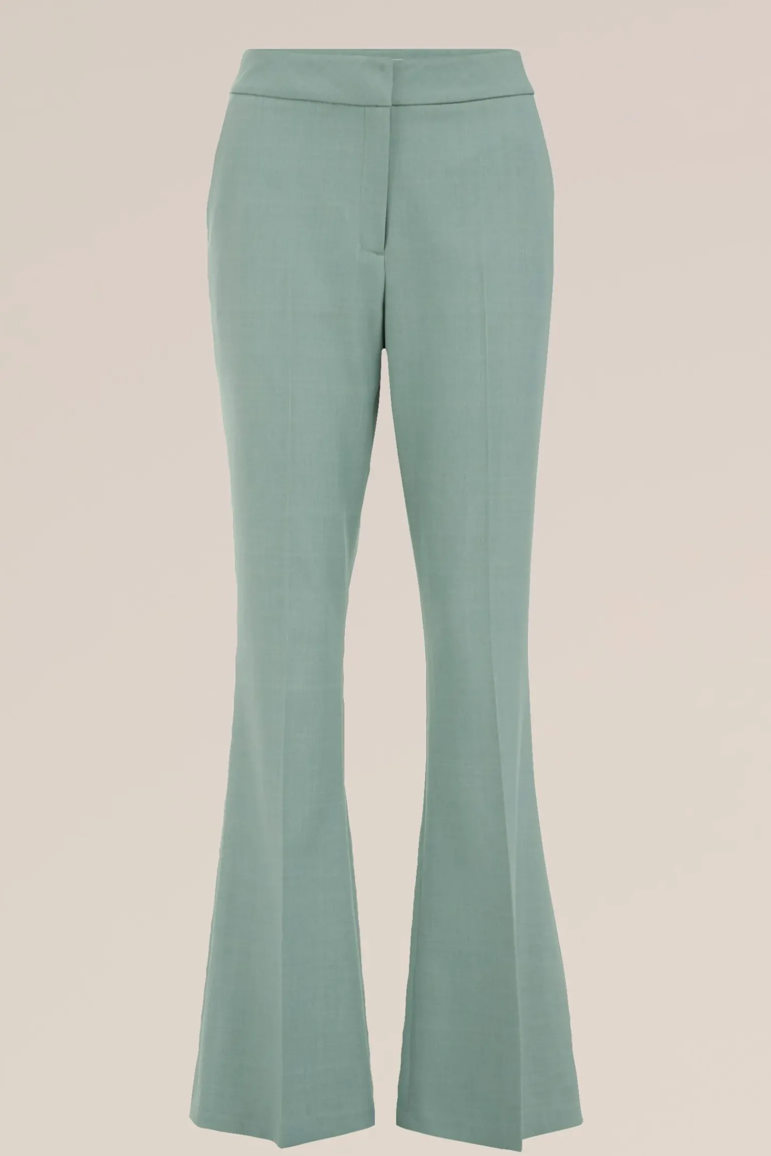 Slim fit flared pantalon