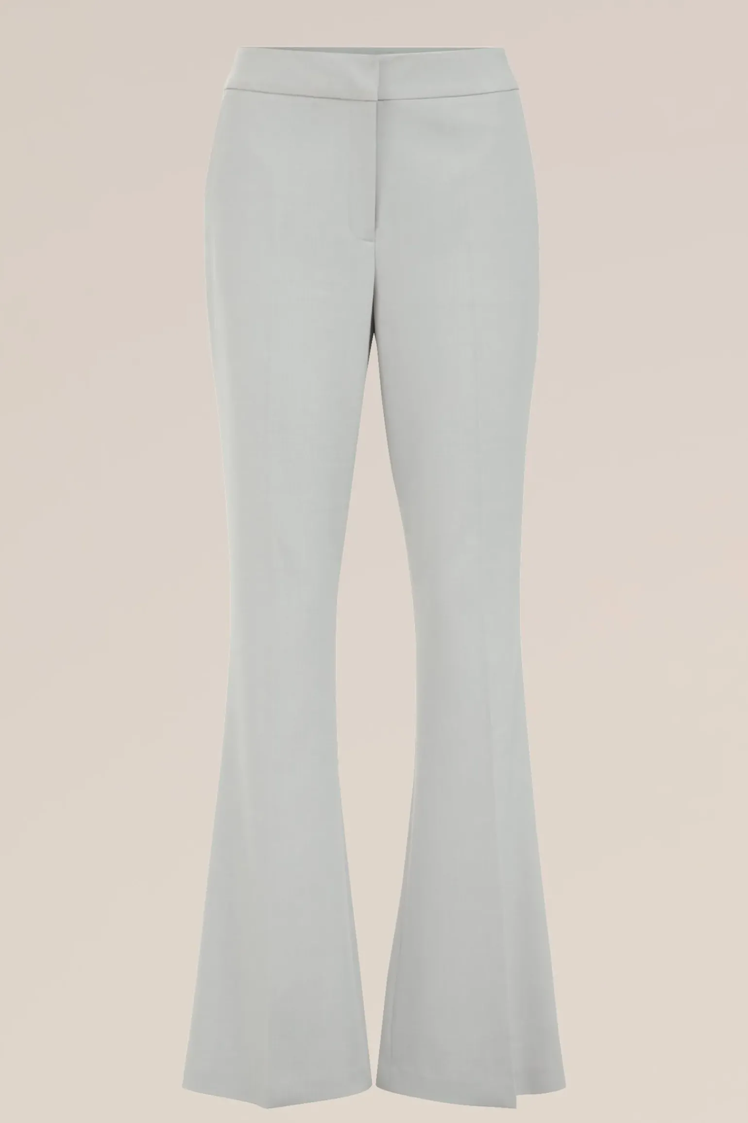 Slim fit flared pantalon