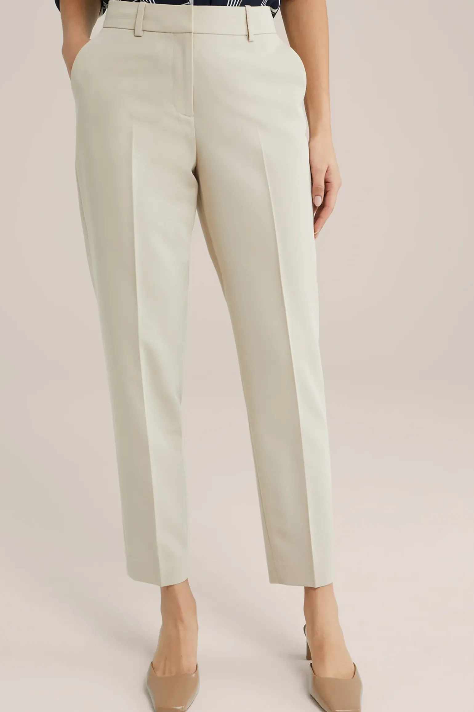 slim fit pantalon