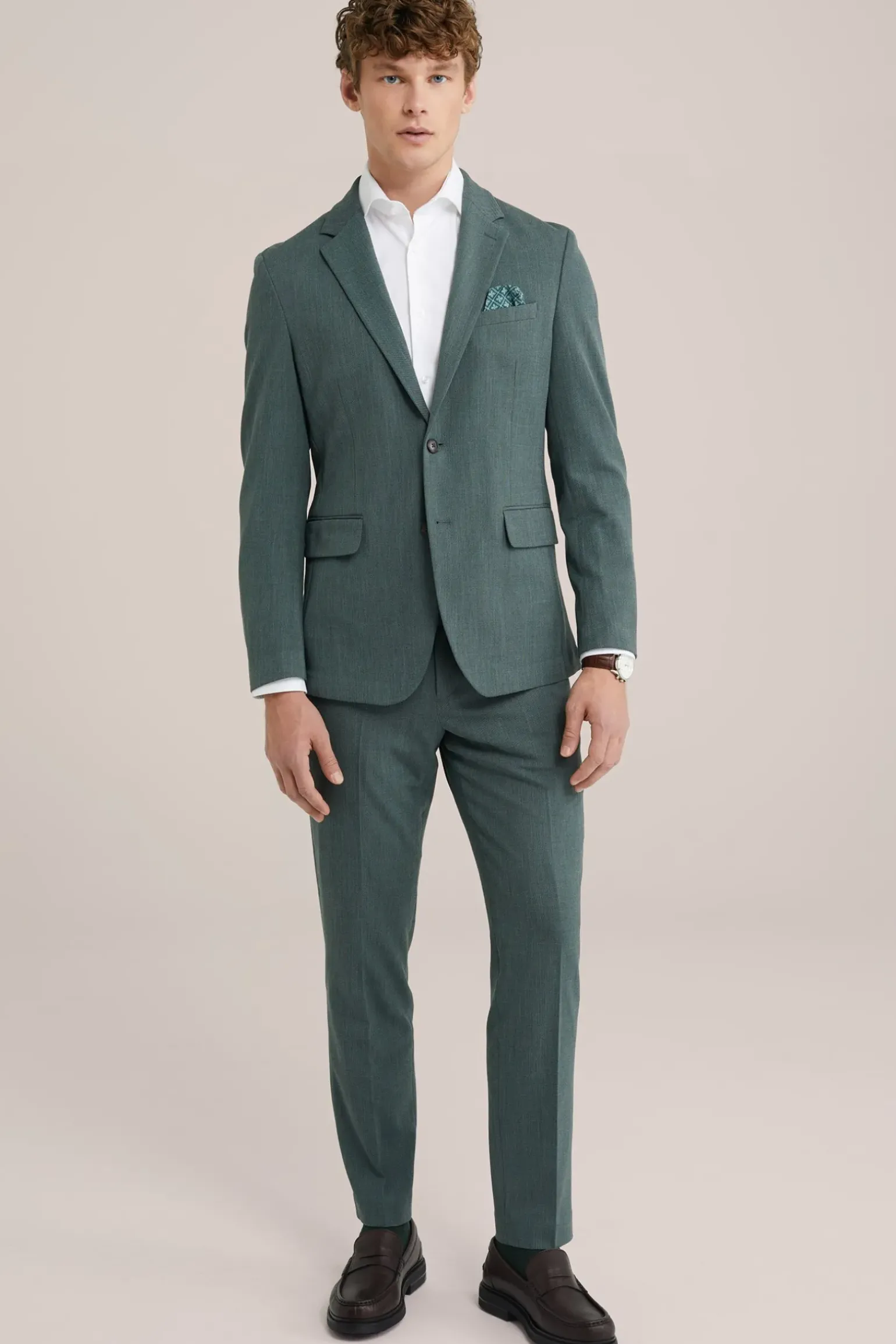 slim fit pantalon