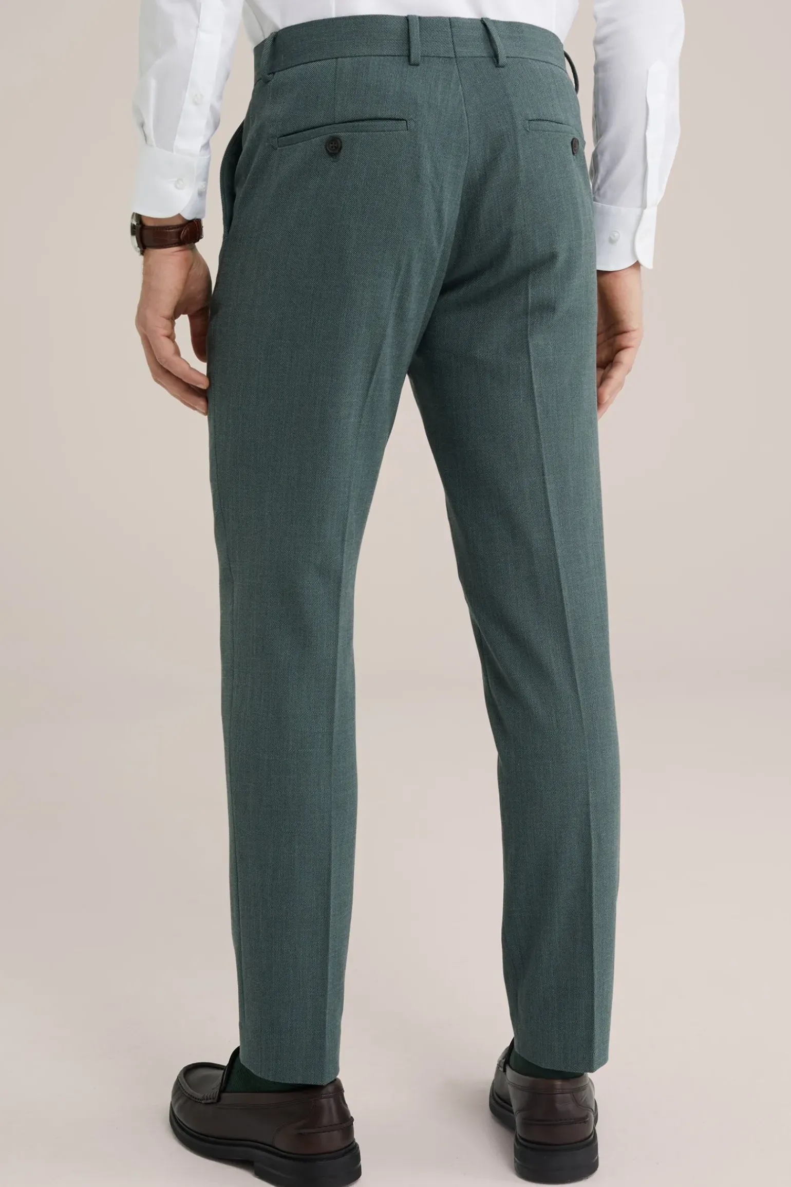 slim fit pantalon