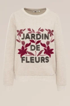 sweater met embroidery